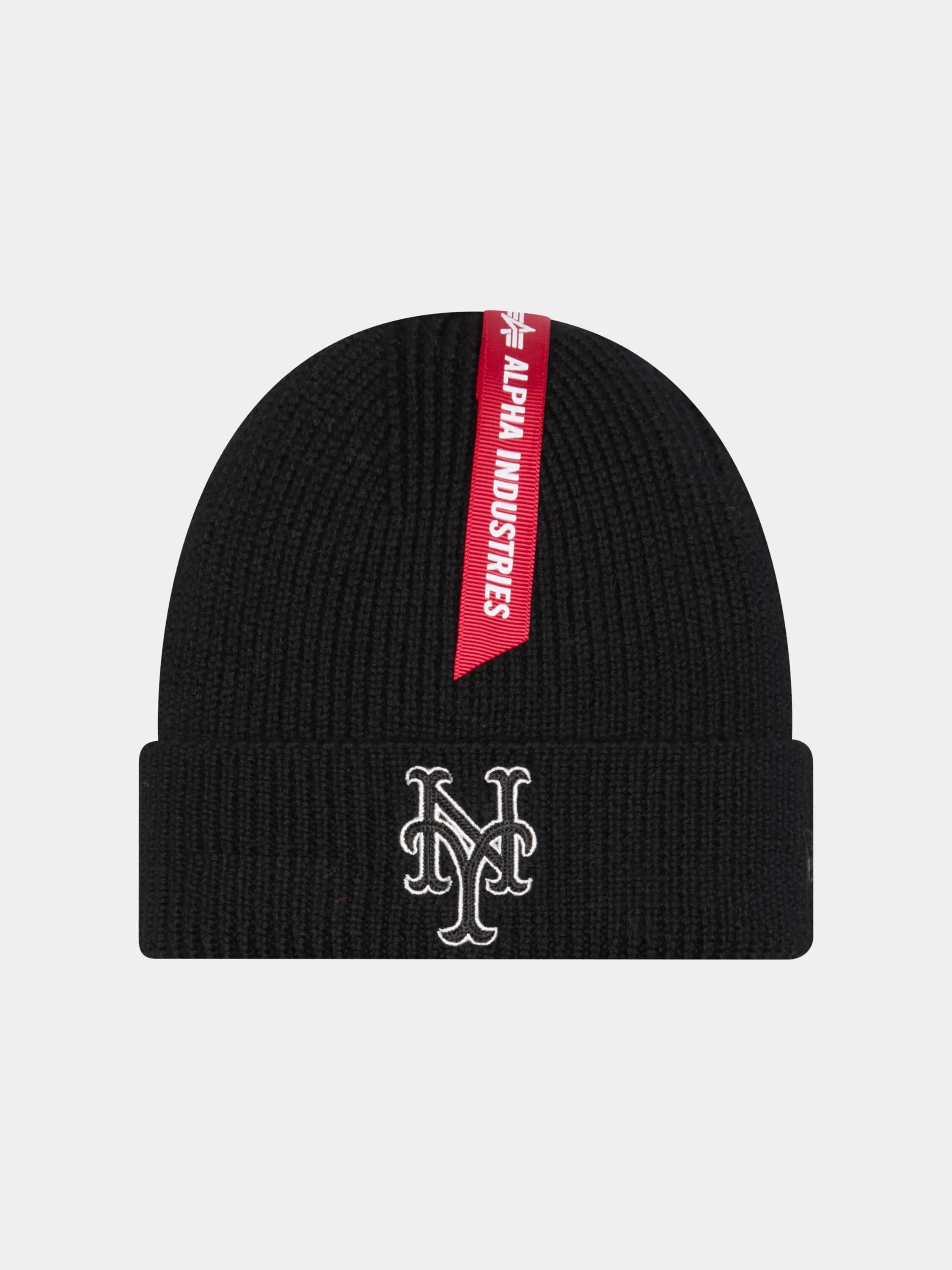 NEW YORK METS X ALPHA X NEW ERA SHORT CUFF BEANIE sold by Alpha Industries