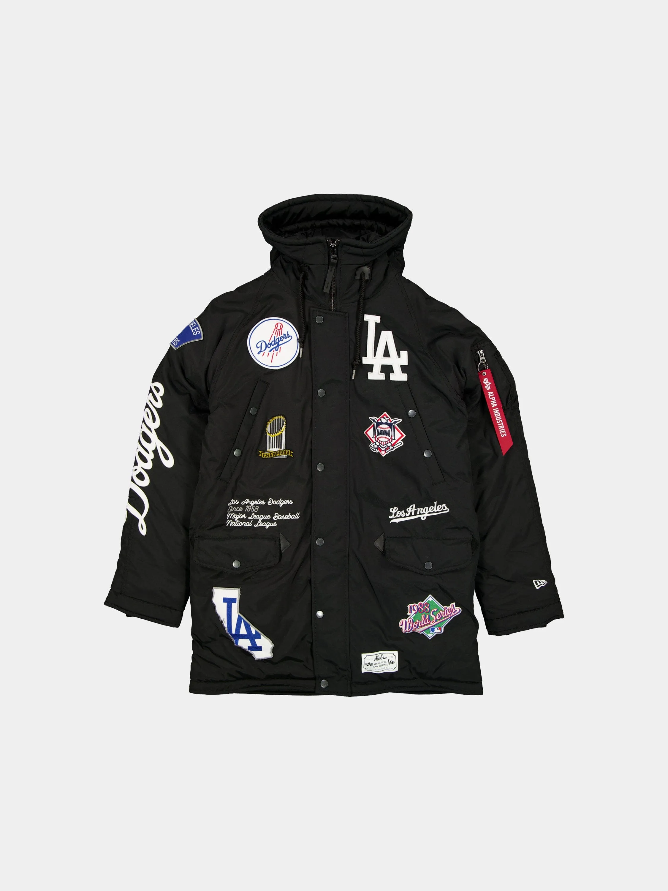 LOS ANGELES DODGERS X ALPHA X NEW ERA N-3B PARKA sold by Alpha Industries
