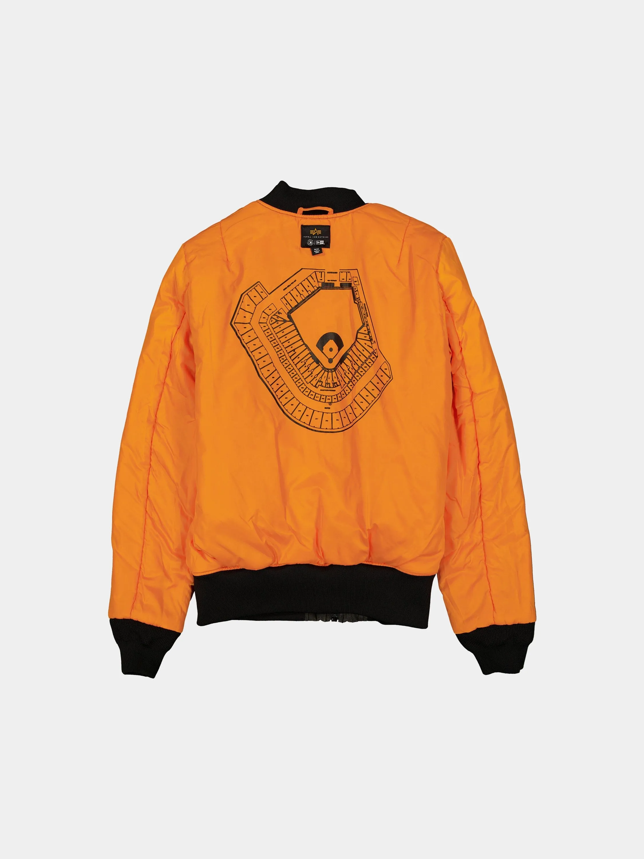 SAN FRANCISCO GIANTS X ALPHA X NEW ERA MA-1 BOMBER JACKET (BLACK CAMO) sold by Alpha Industries product image thumbnail 4