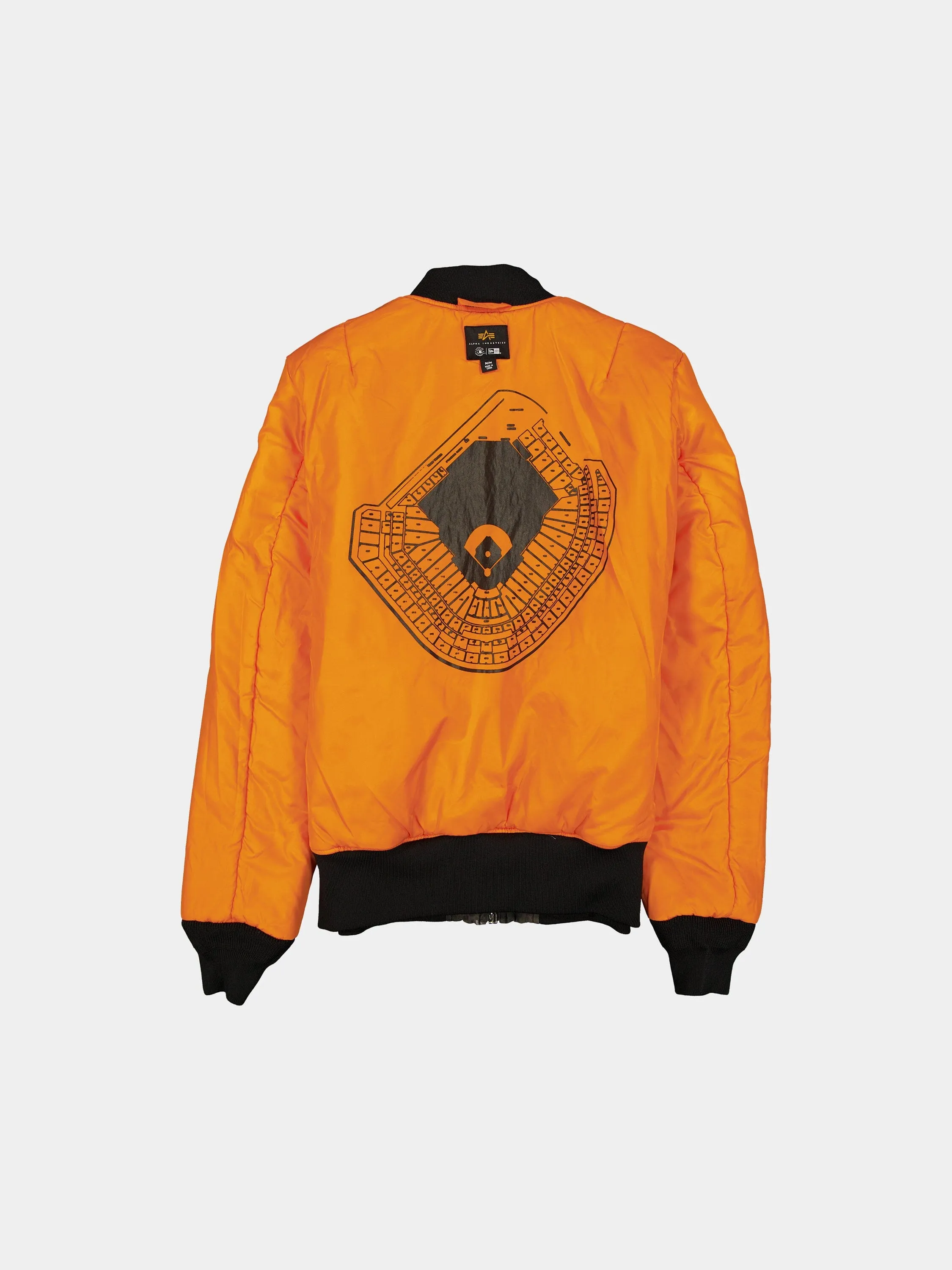 HOUSTON ASTROS X ALPHA X NEW ERA MA-1 BOMBER JACKET (BLACK CAMO) sold by Alpha Industries product image thumbnail 4