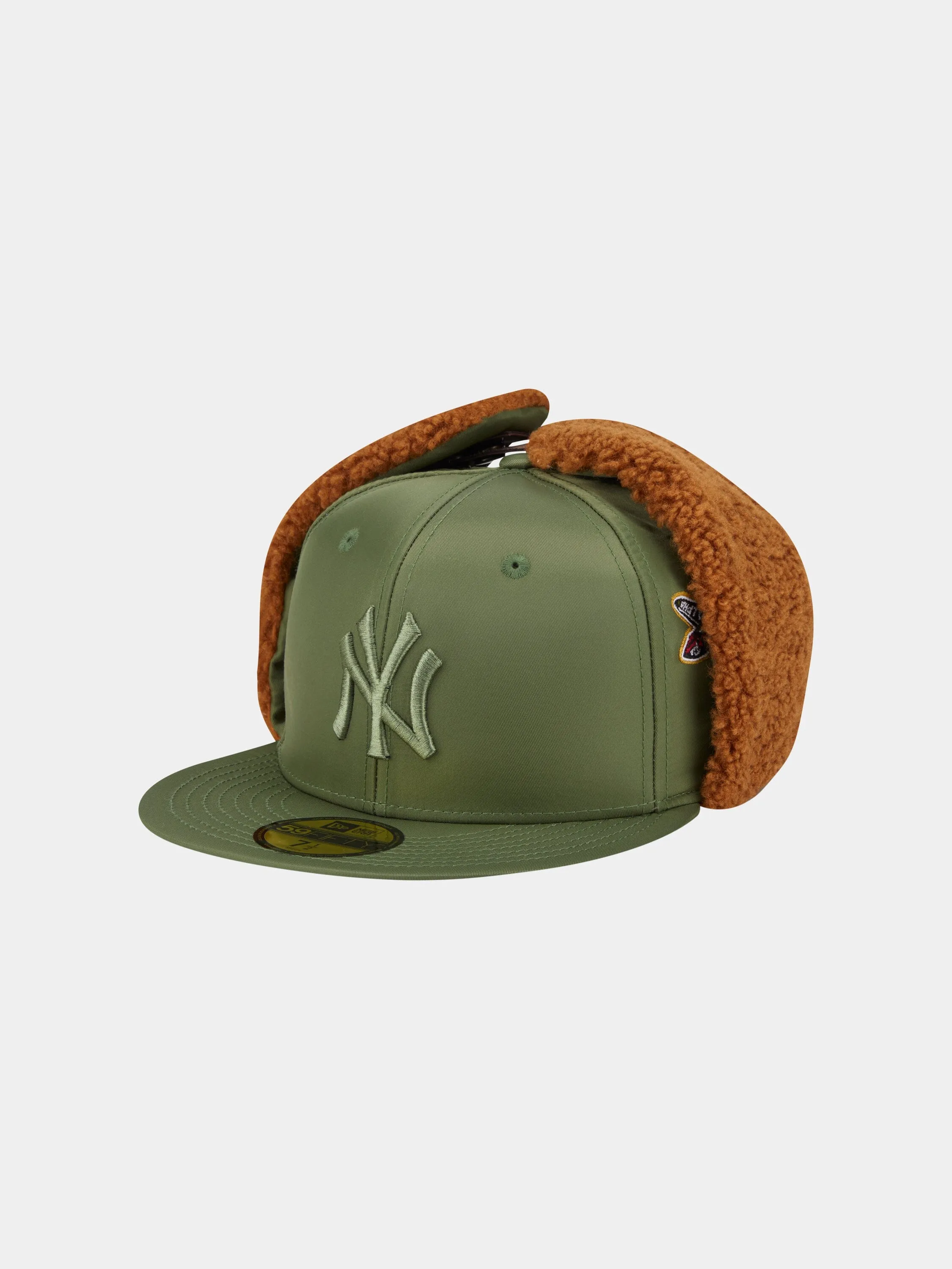 NEW YORK YANKEES X ALPHA X NEW ERA 5950 DOG EAR CAP (GREEN) sold by Alpha Industries
