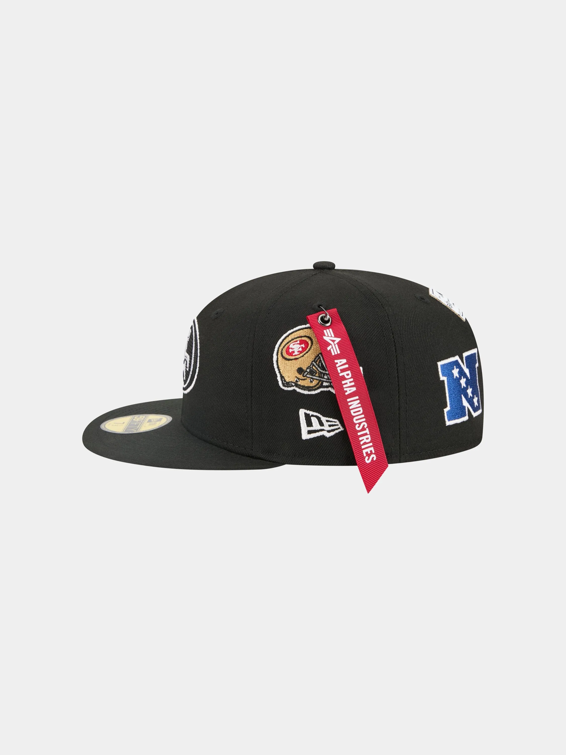 SAN FRANCISCO 49ERS X ALPHA X NEW ERA 59FIFTY FITTED CAP sold by Alpha Industries product image thumbnail 5
