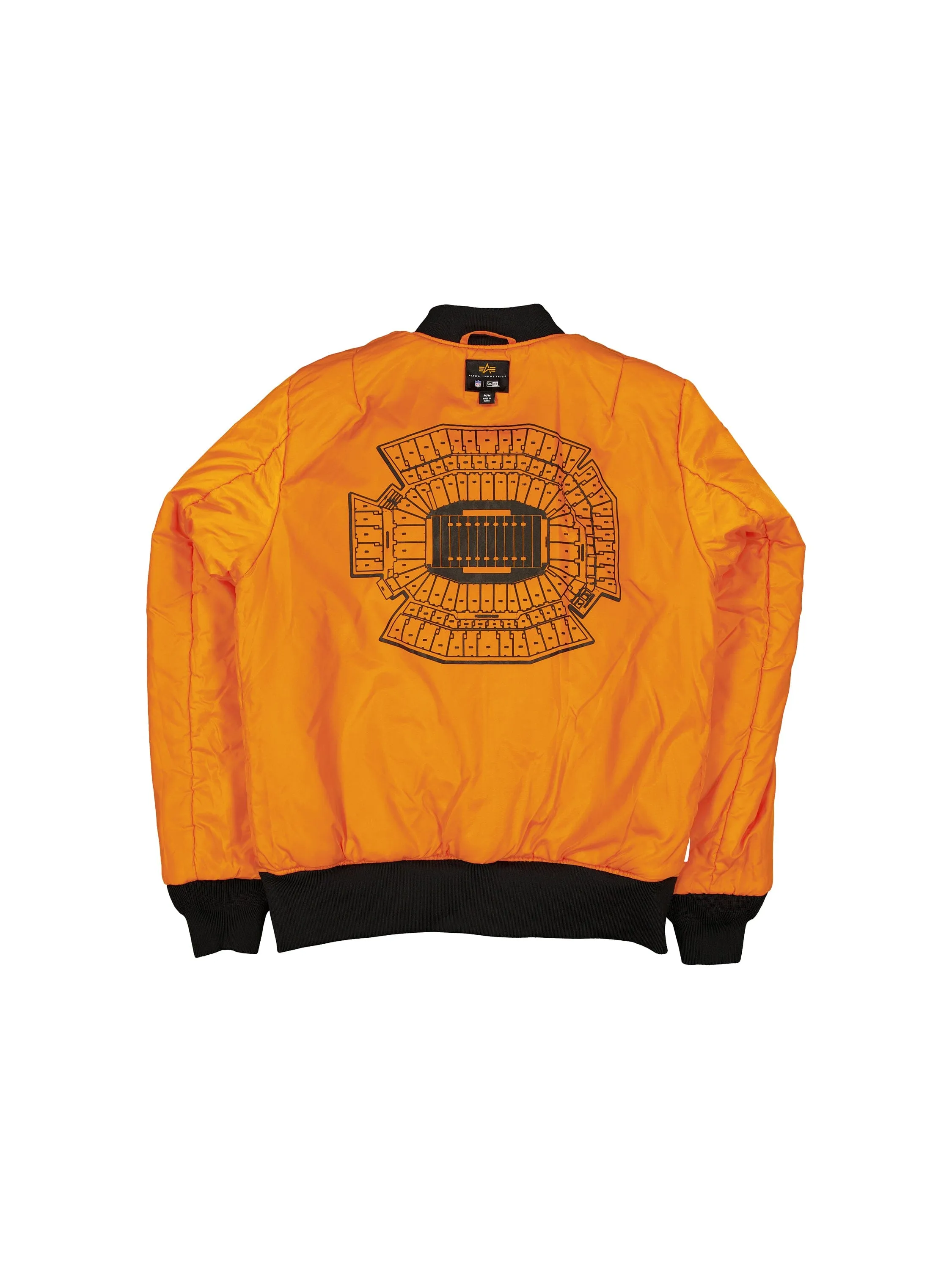 PHILADELPHIA EAGLES X ALPHA X NEW ERA MA-1 BOMBER JACKET (BLACK CAMO) sold by Alpha Industries product image thumbnail 4