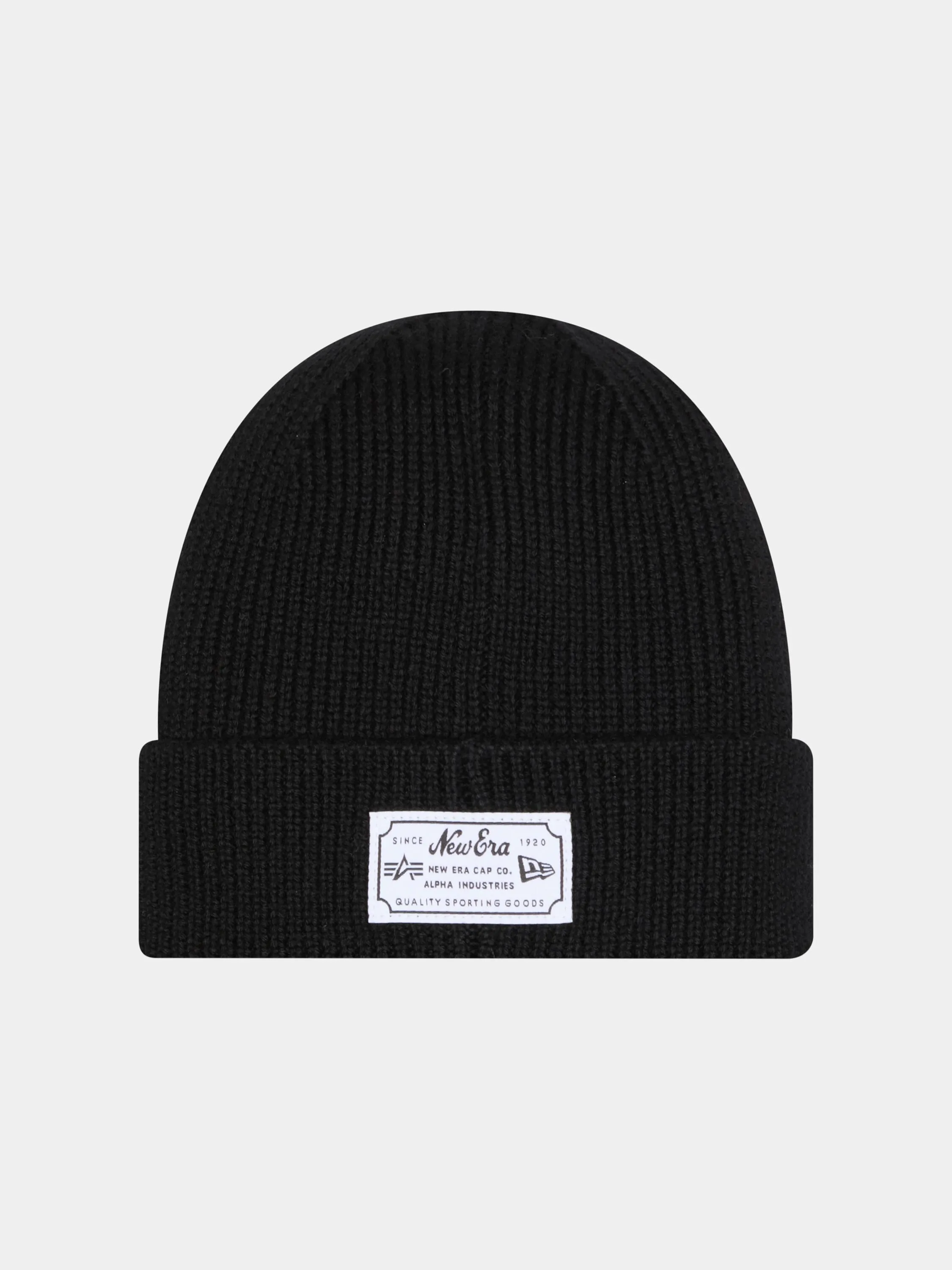 NEW YORK JETS X ALPHA X NEW ERA SHORT CUFF BEANIE sold by Alpha Industries product image thumbnail 2