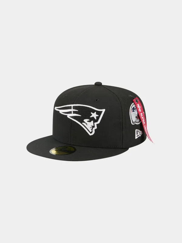 NEW ENGLAND PATRIOTS X ALPHA X NEW ERA 59FIFTY FITTED CAP sold by Alpha Industries