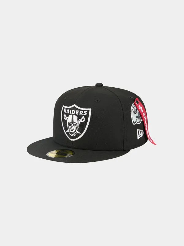LAS VEGAS RAIDERS X ALPHA X NEW ERA 59FIFTY FITTED CAP sold by Alpha Industries