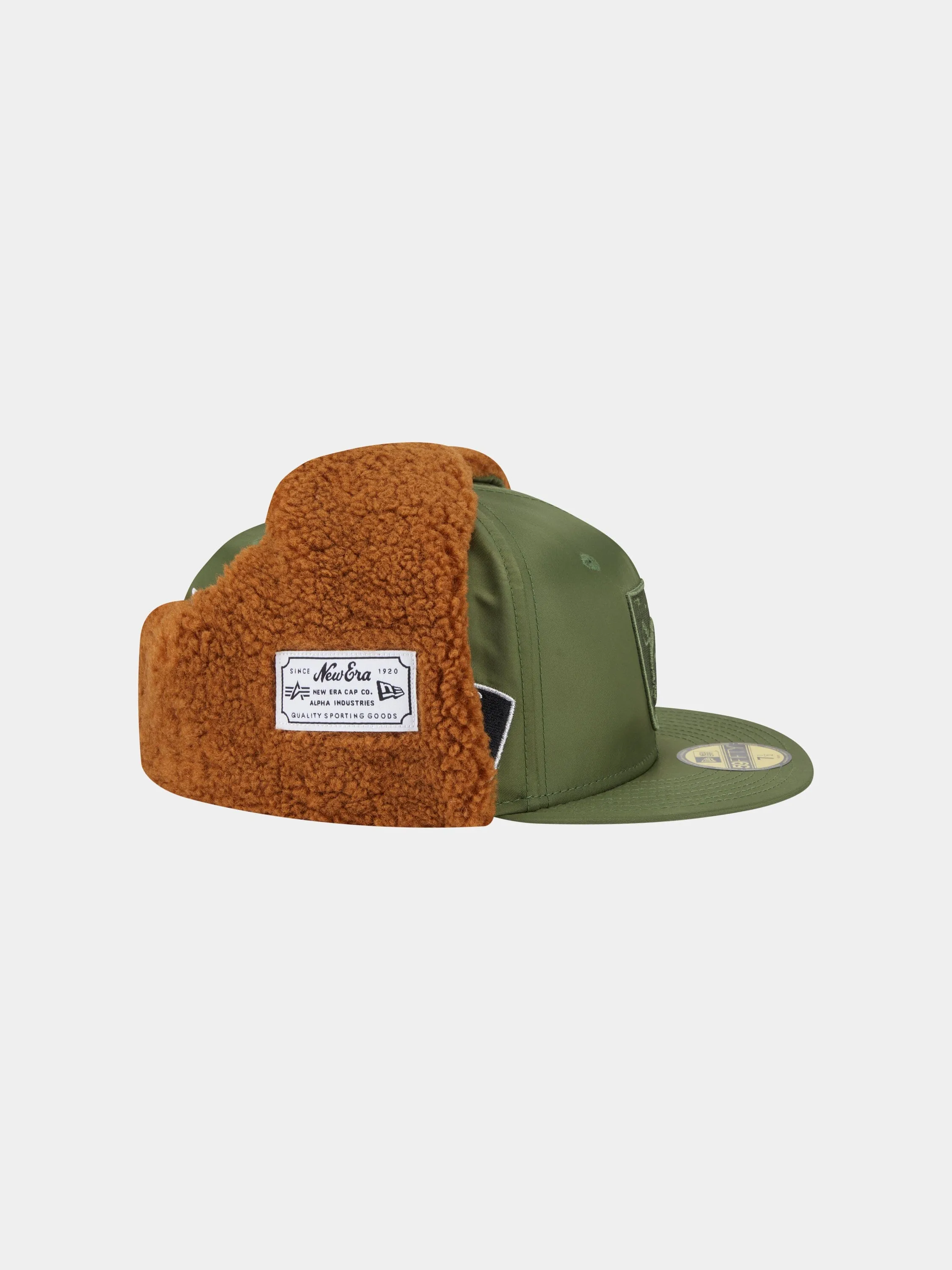 LAS VEGAS RAIDERS X ALPHA X NEW ERA 5950 DOG EAR CAP (GREEN) sold by Alpha Industries product image thumbnail 2