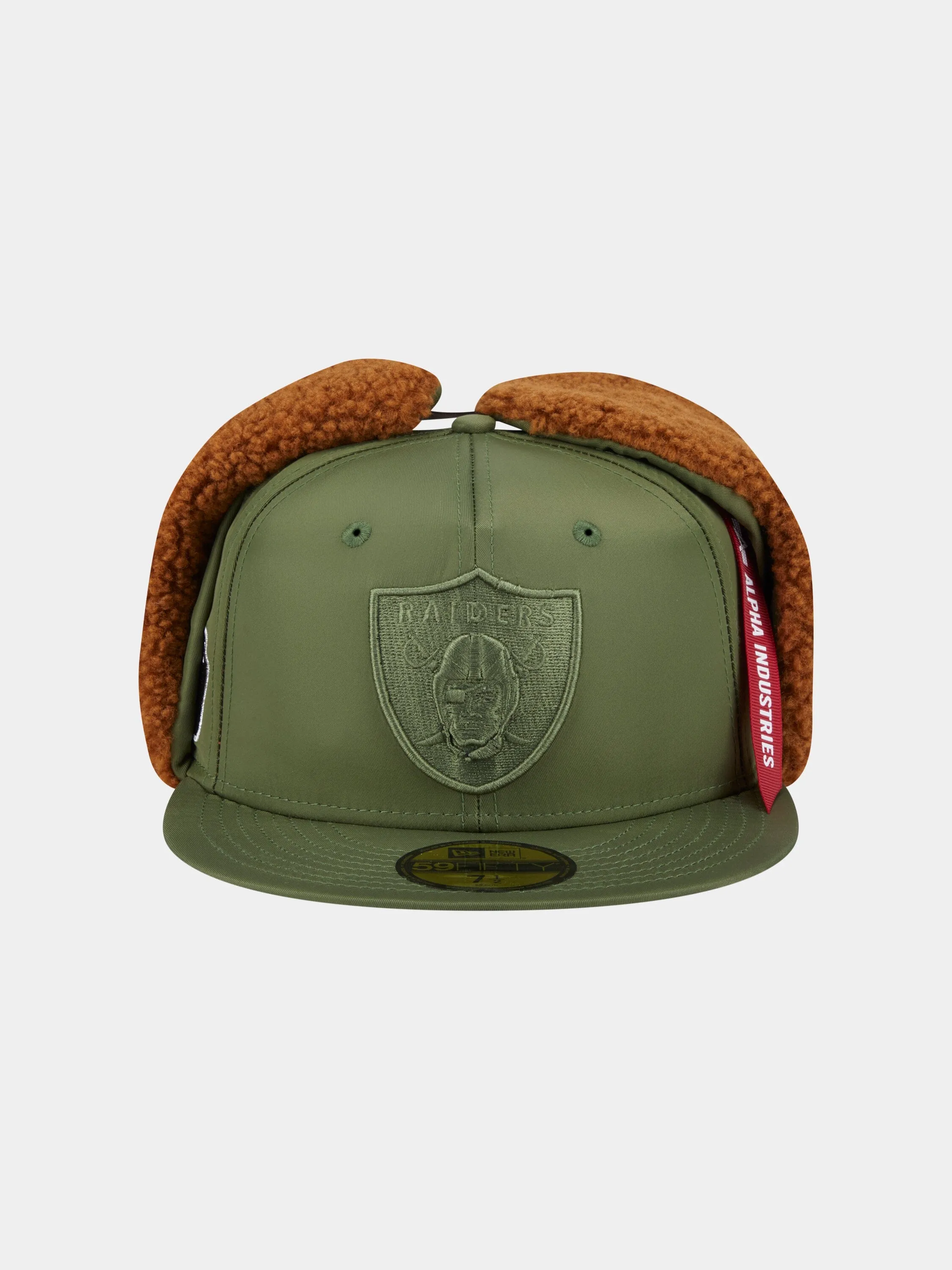 LAS VEGAS RAIDERS X ALPHA X NEW ERA 5950 DOG EAR CAP (GREEN) sold by Alpha Industries product image thumbnail 3