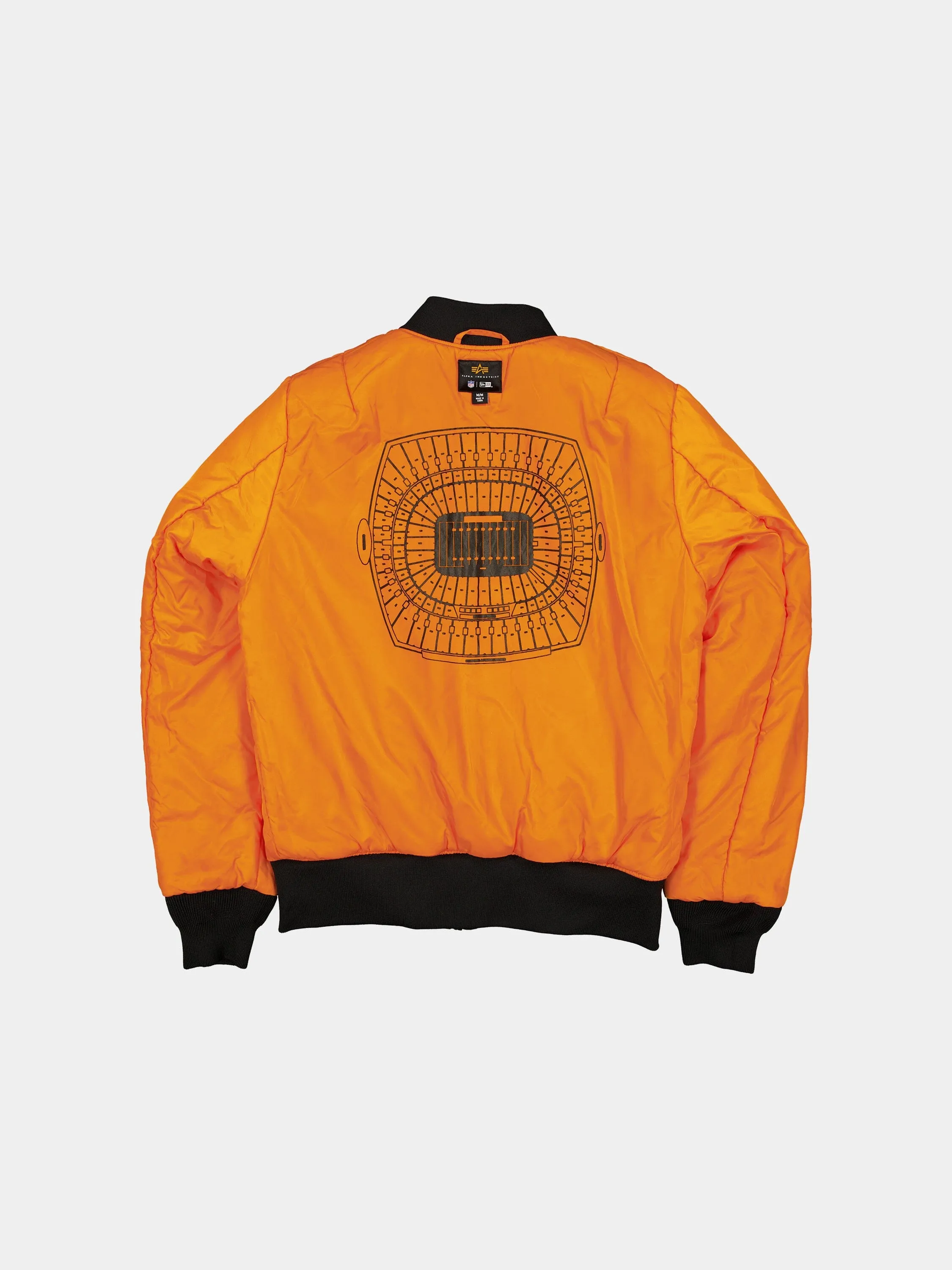 KANSAS CITY CHIEFS X ALPHA X NEW ERA MA-1 BOMBER JACKET (BLACK CAMO) sold by Alpha Industries product image thumbnail 4