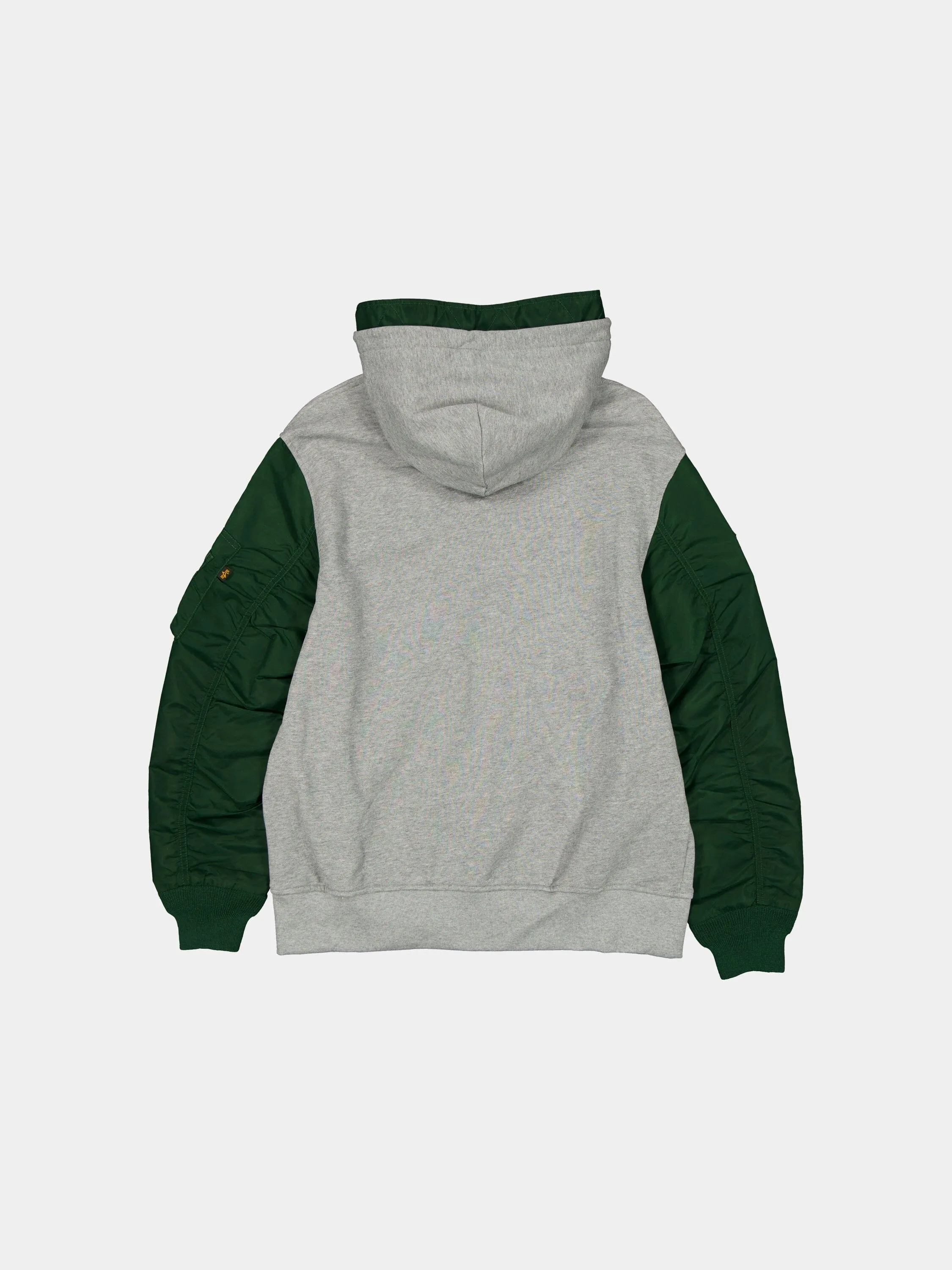 GREEN BAY PACKERS X ALPHA X NEW ERA MA-1 ZIP UP HOODIE sold by Alpha Industries product image thumbnail 2