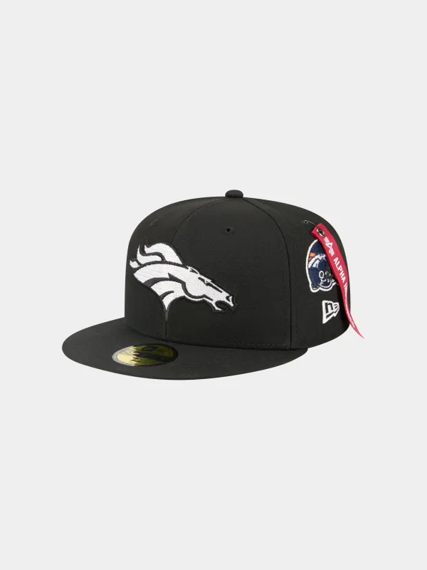 DENVER BRONCOS X ALPHA X NEW ERA 59FIFTY FITTED CAP sold by Alpha Industries