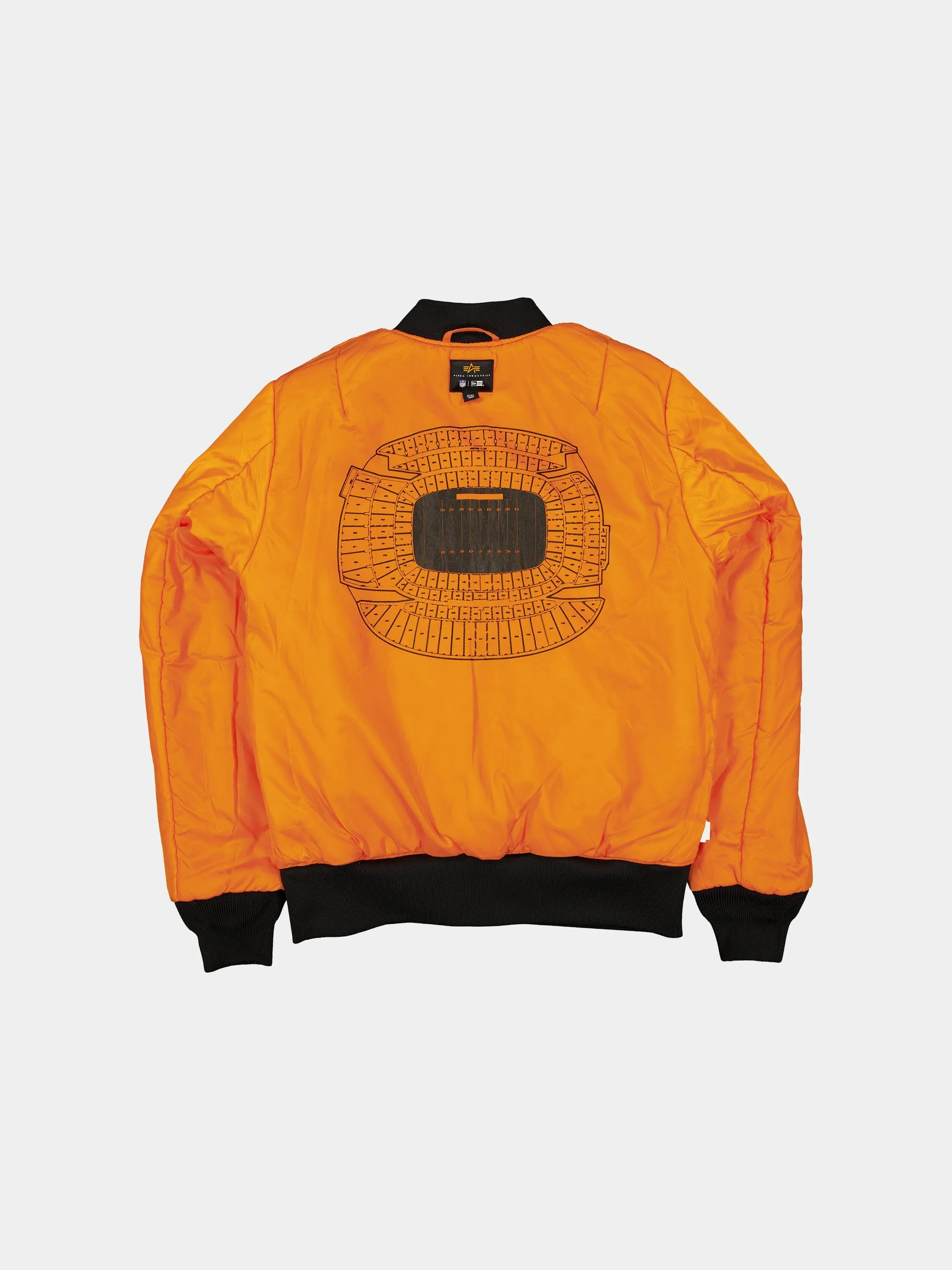 CHICAGO BEARS X ALPHA X NEW ERA MA-1 BOMBER JACKET (BLACK CAMO) sold by Alpha Industries product image thumbnail 4