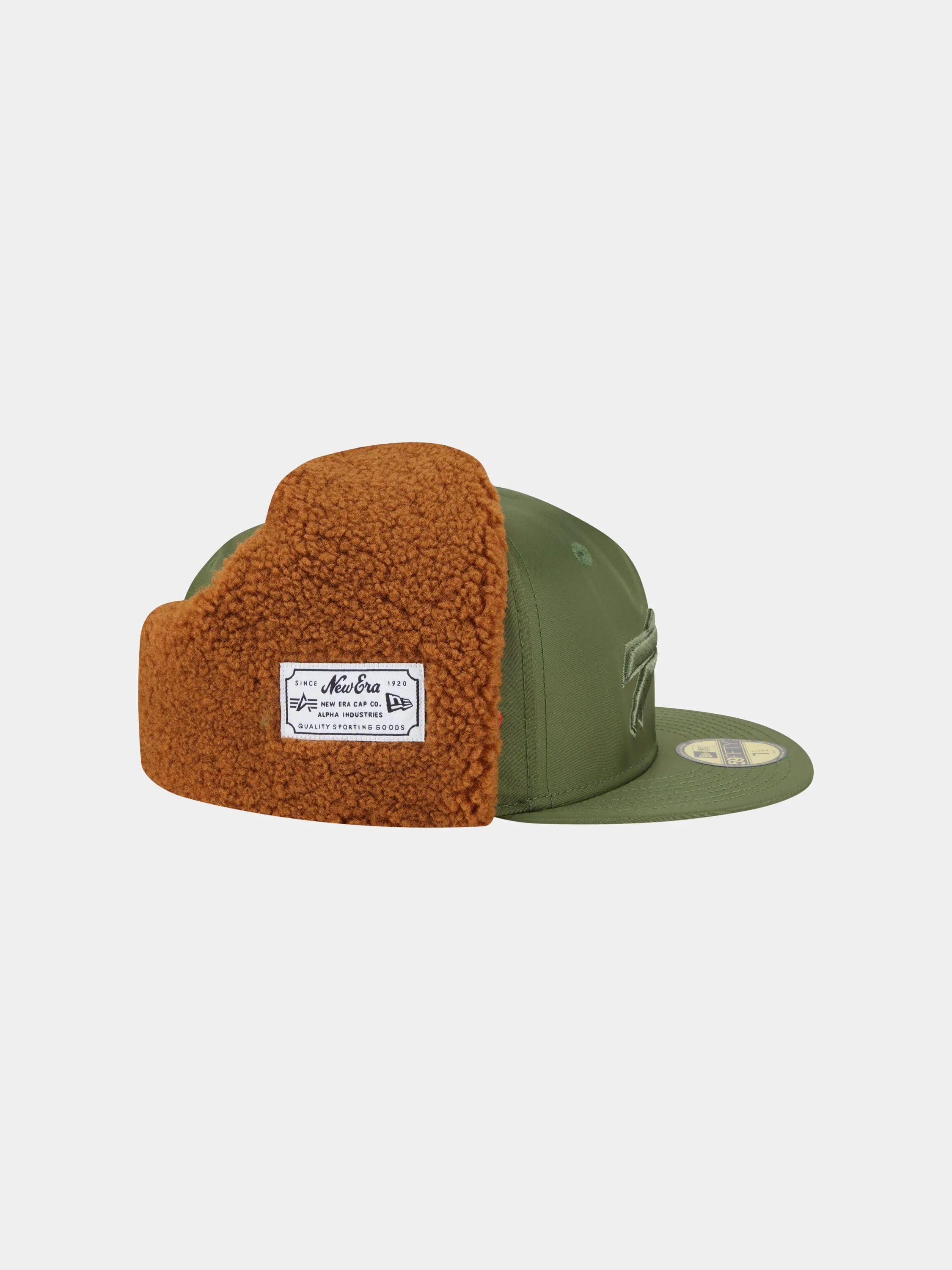 BUFFALO BILLS X ALPHA X NEW ERA 5950 DOG EAR CAP (GREEN) sold by Alpha Industries product image thumbnail 2