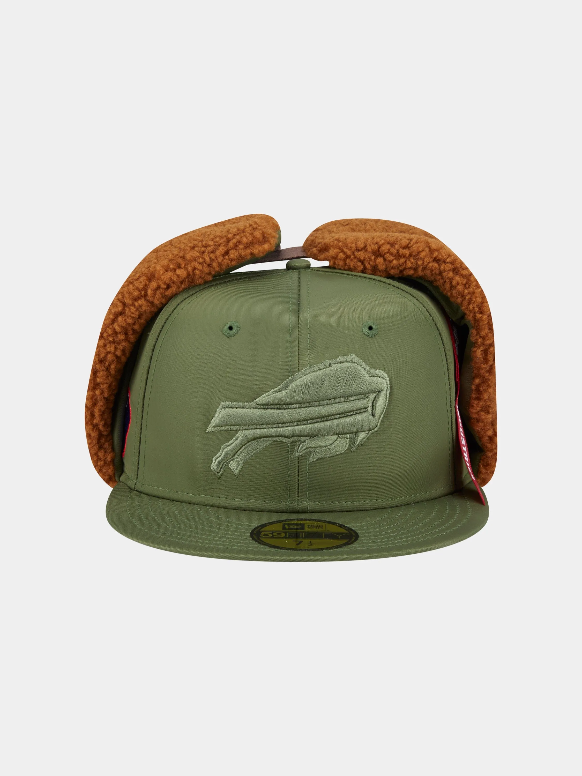 BUFFALO BILLS X ALPHA X NEW ERA 5950 DOG EAR CAP (GREEN) sold by Alpha Industries product image thumbnail 3