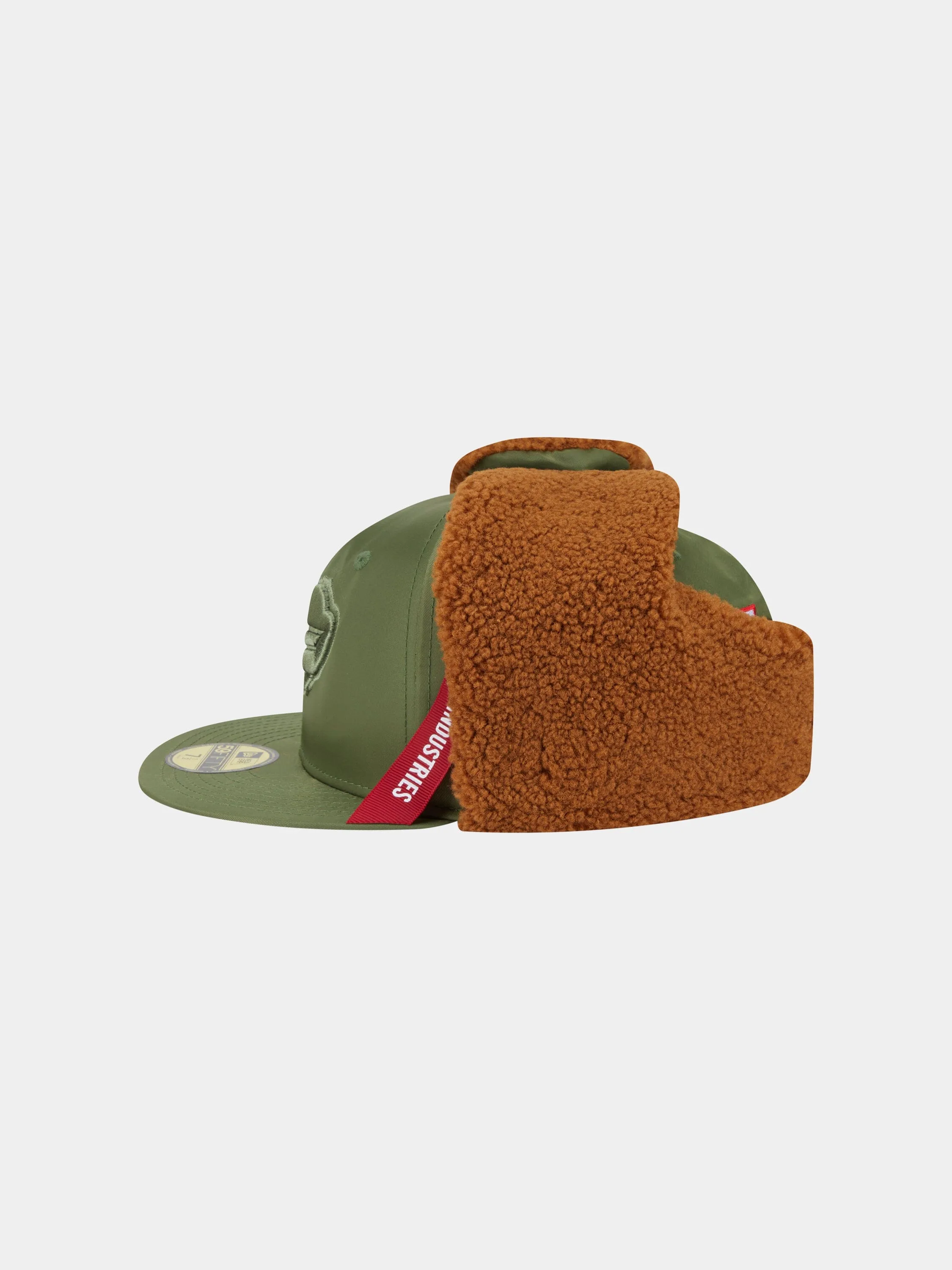 BUFFALO BILLS X ALPHA X NEW ERA 5950 DOG EAR CAP (GREEN) sold by Alpha Industries product image thumbnail 5
