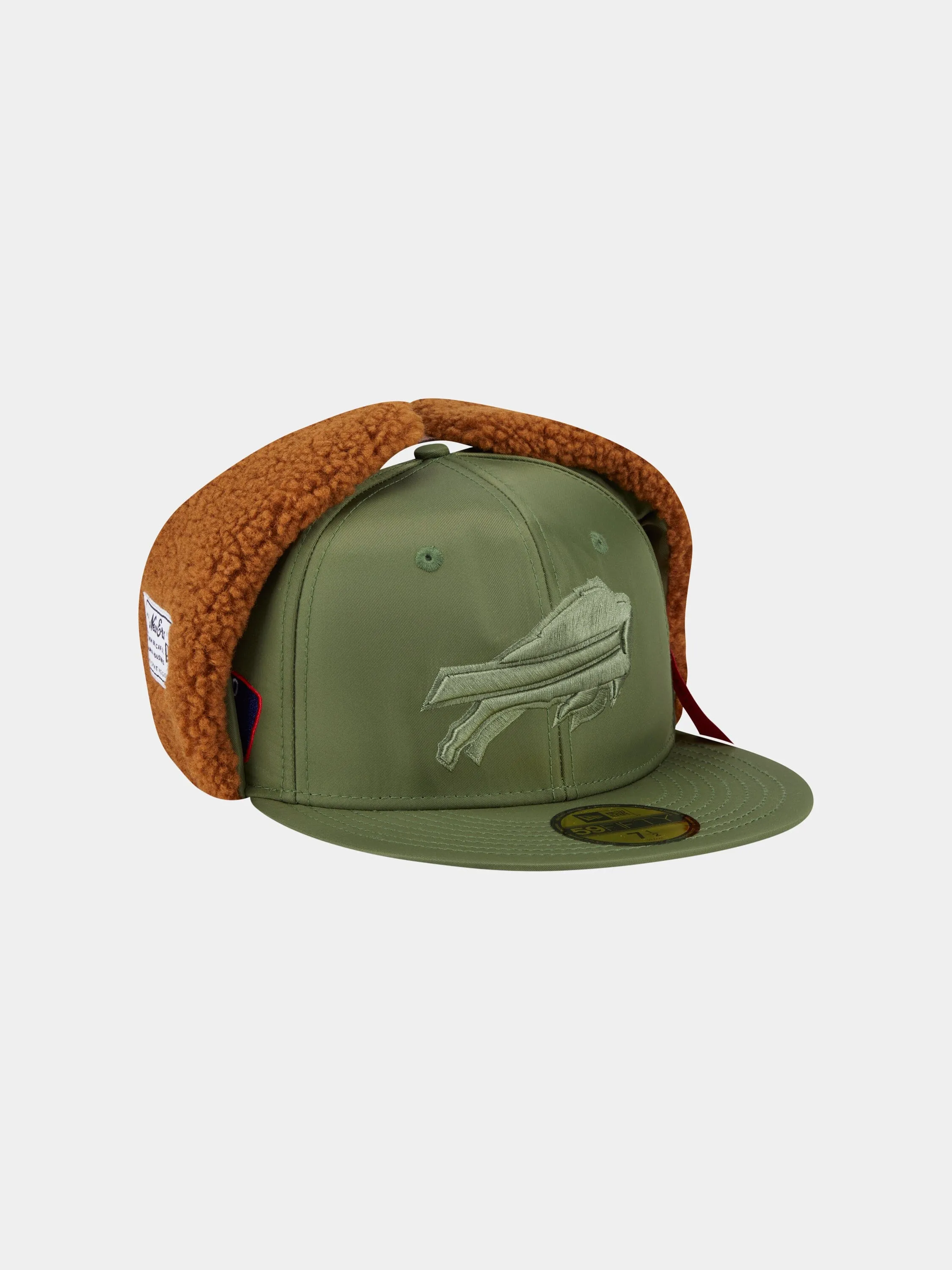BUFFALO BILLS X ALPHA X NEW ERA 5950 DOG EAR CAP (GREEN) sold by Alpha Industries product image thumbnail 4