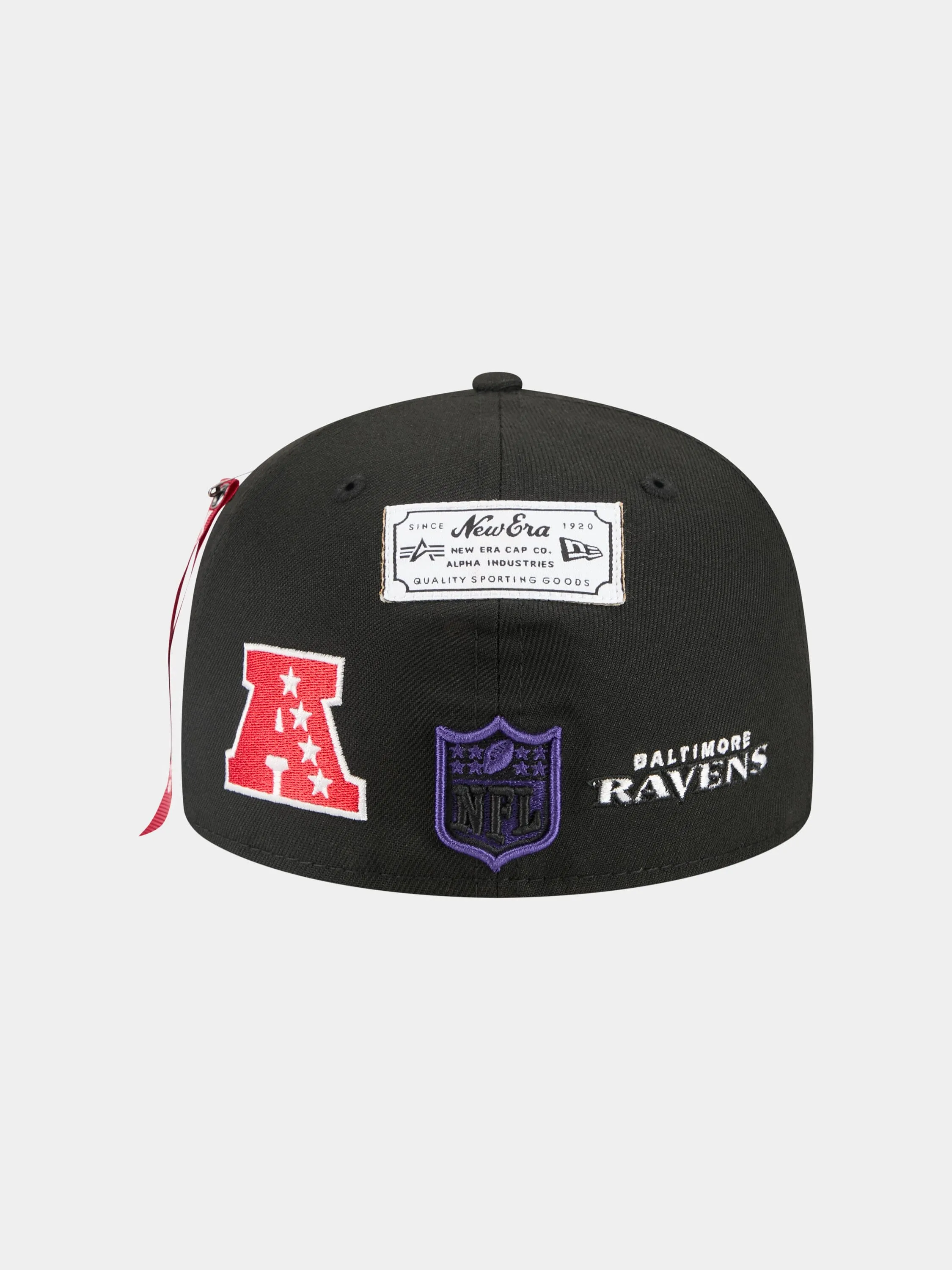 BALTIMORE RAVENS X ALPHA X NEW ERA 59FIFTY FITTED CAP sold by Alpha Industries product image thumbnail 2