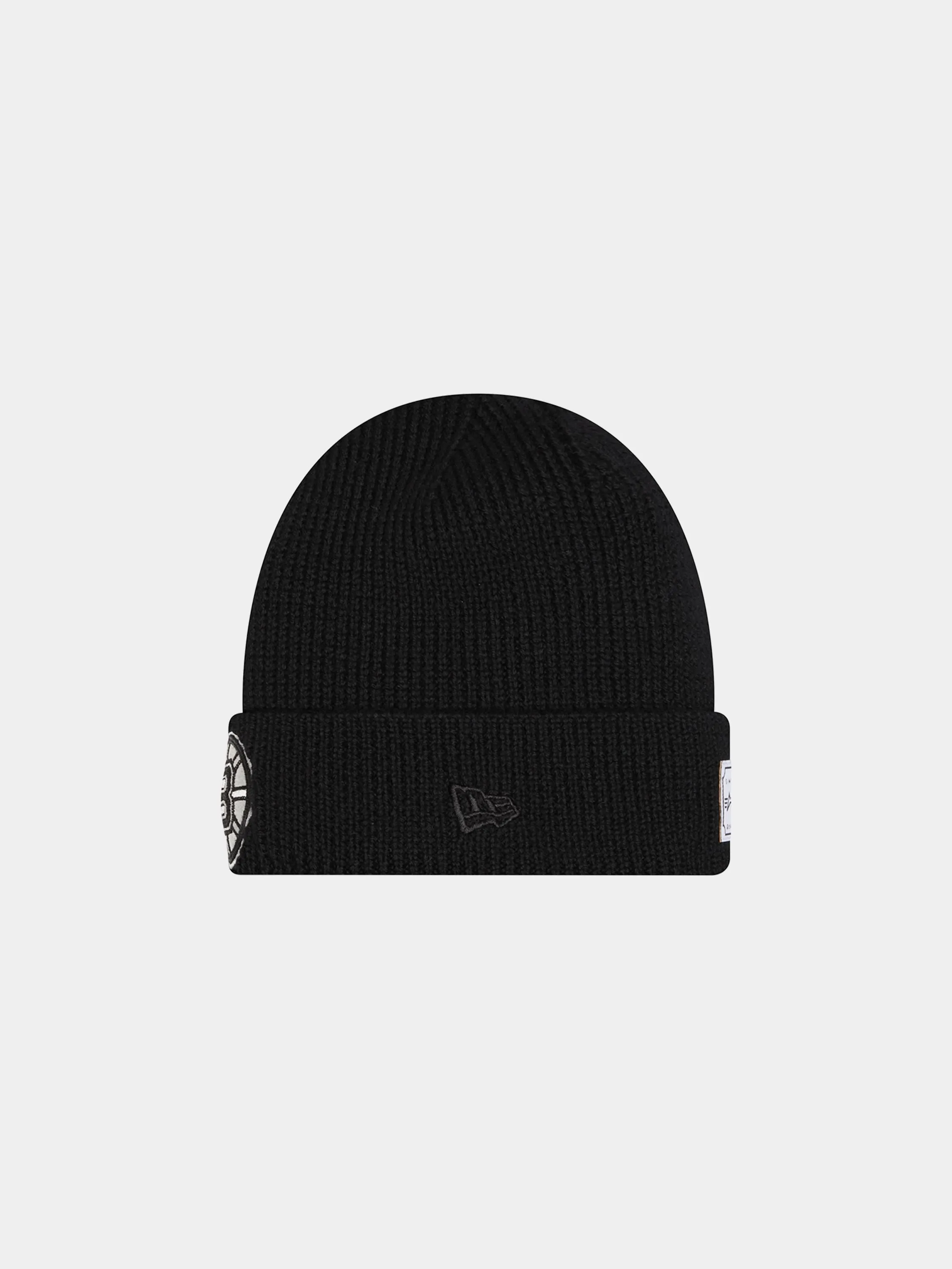 BOSTON BRUINS X ALPHA X NEW ERA SHORT CUFF BEANIE sold by Alpha Industries product image thumbnail 3