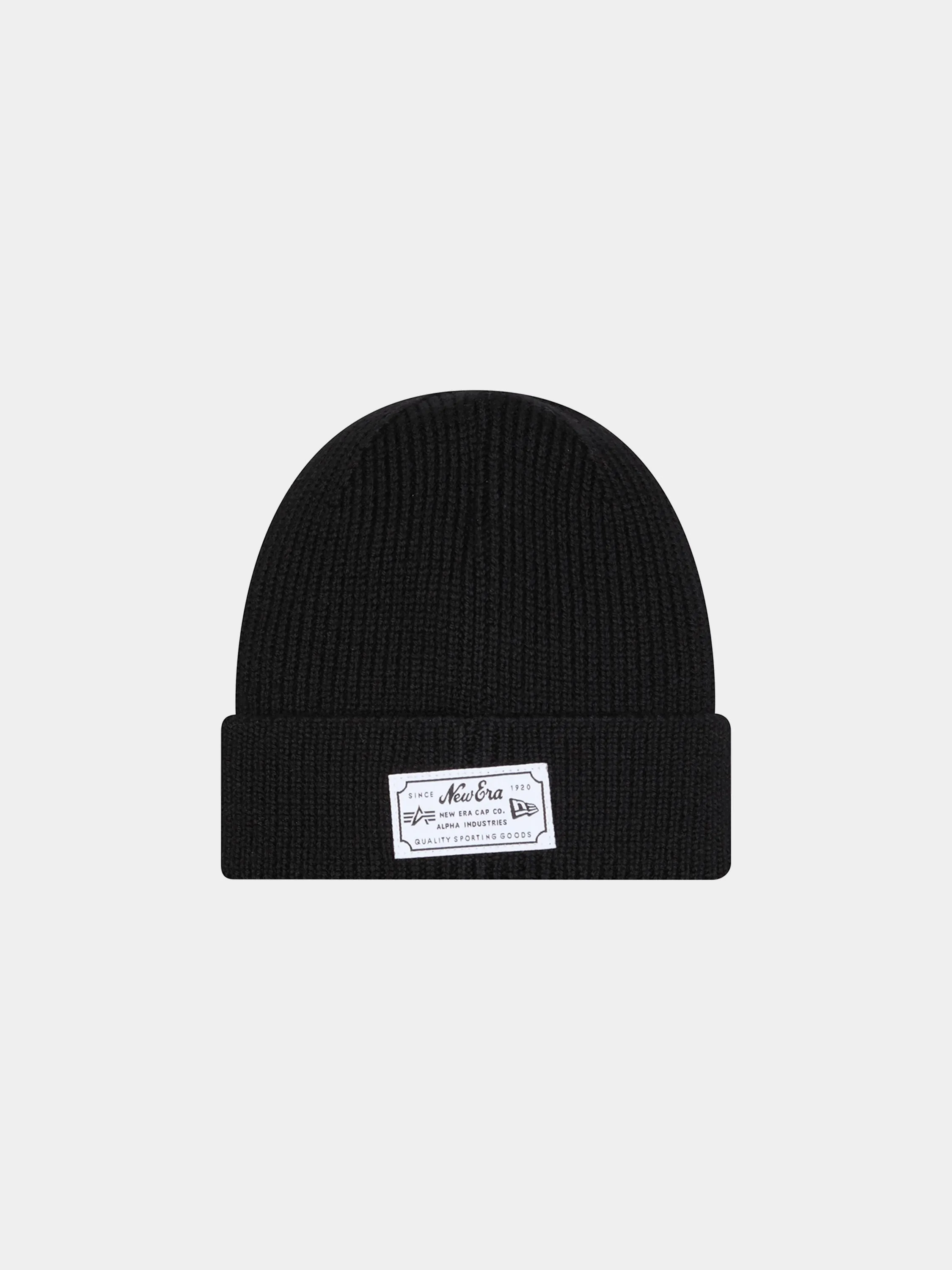 NEW YORK RANGERS X ALPHA X NEW ERA SHORT CUFF BEANIE sold by Alpha Industries product image thumbnail 3