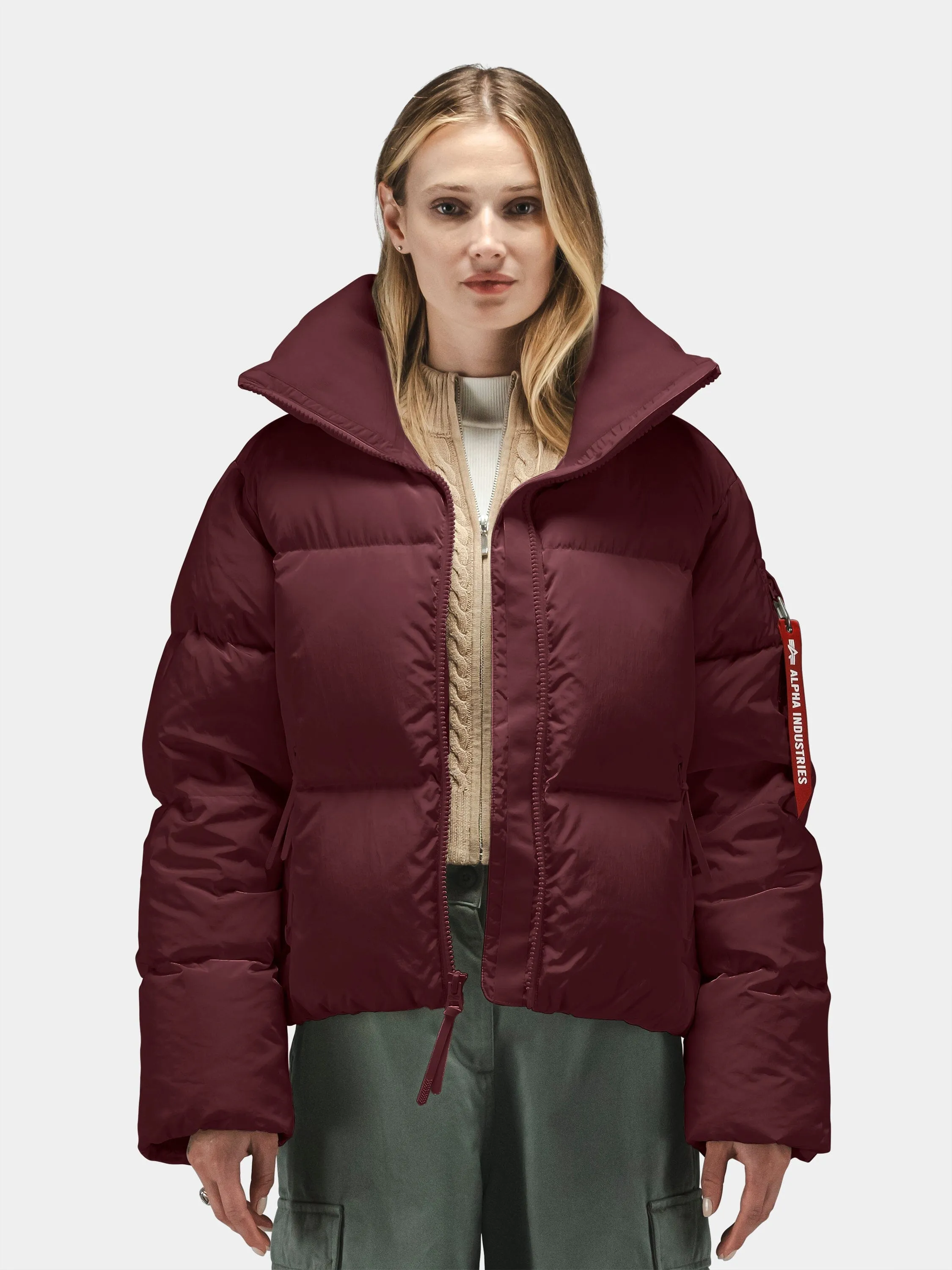 SIERRA SHORT PUFFER PARKA WOMENS sold by Alpha Industries product image thumbnail 2