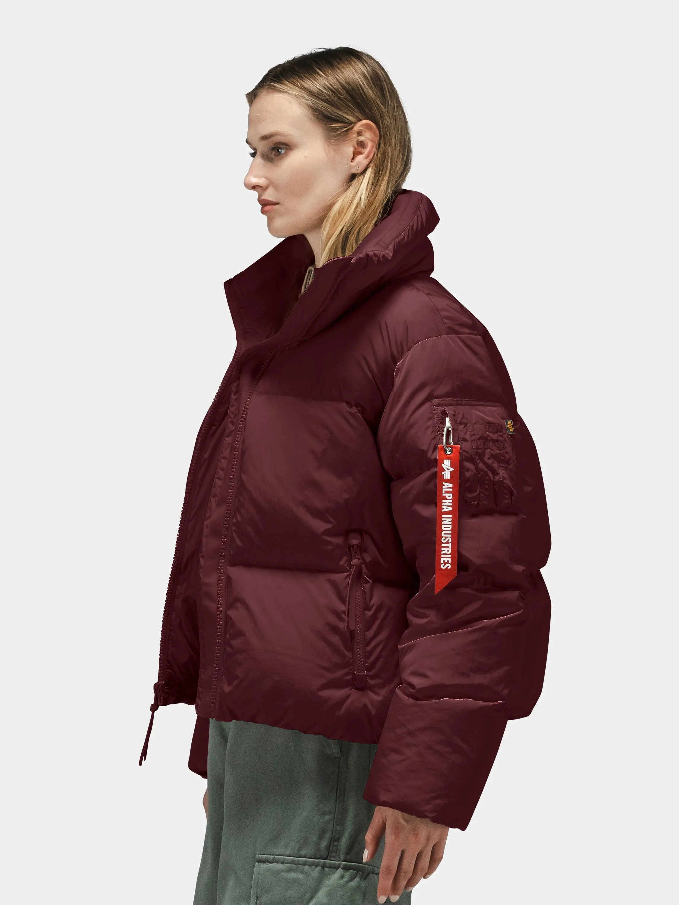 SIERRA SHORT PUFFER PARKA WOMENS sold by Alpha Industries product image thumbnail 3