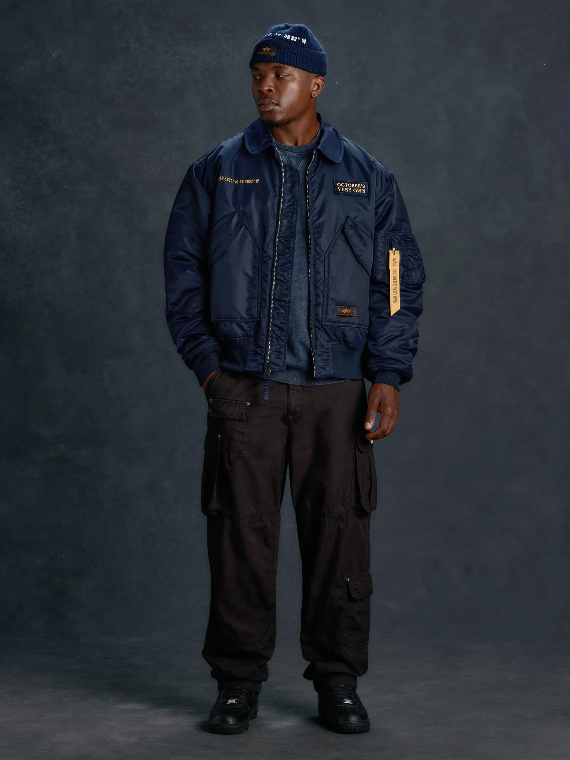 OVO X ALPHA WATCH CAP sold by Alpha Industries product image thumbnail 4