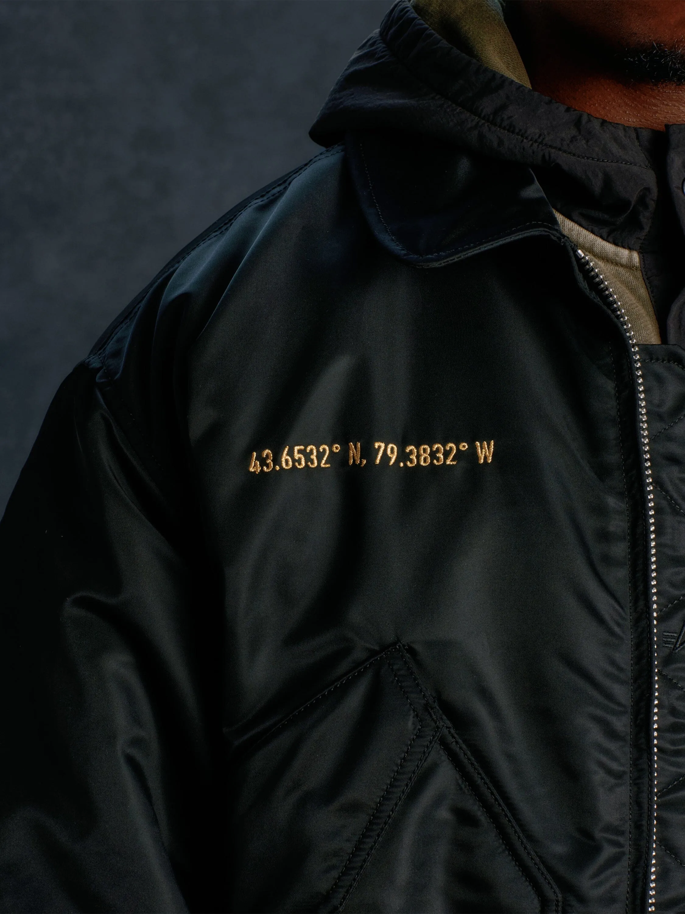 OVO x ALPHA CWU 45/P BOMBER JACKET sold by Alpha Industries product image thumbnail 5