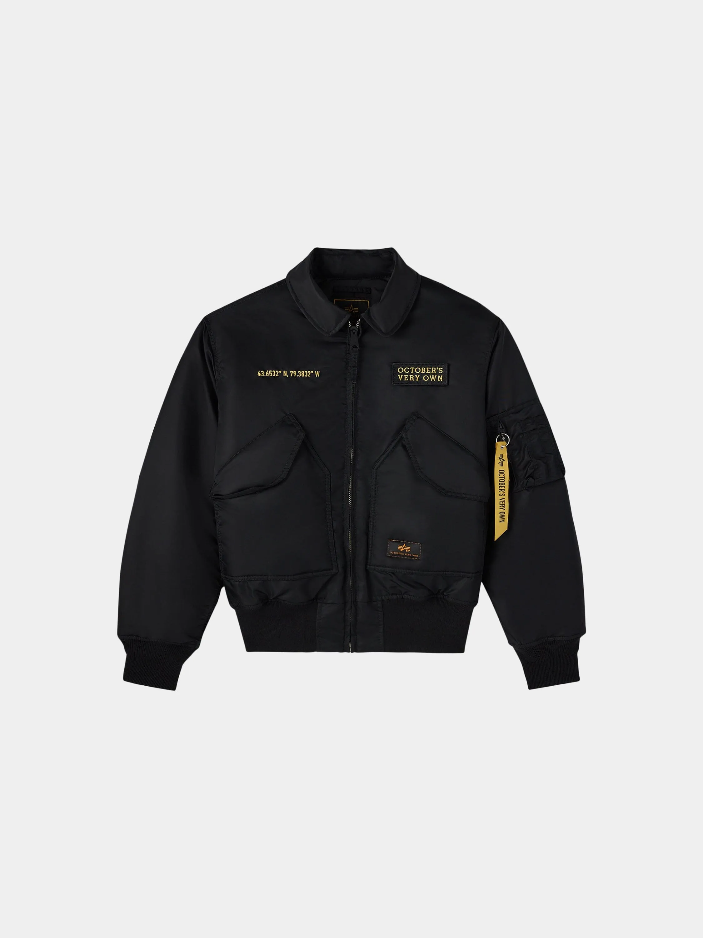 OVO x ALPHA CWU 45/P BOMBER JACKET sold by Alpha Industries