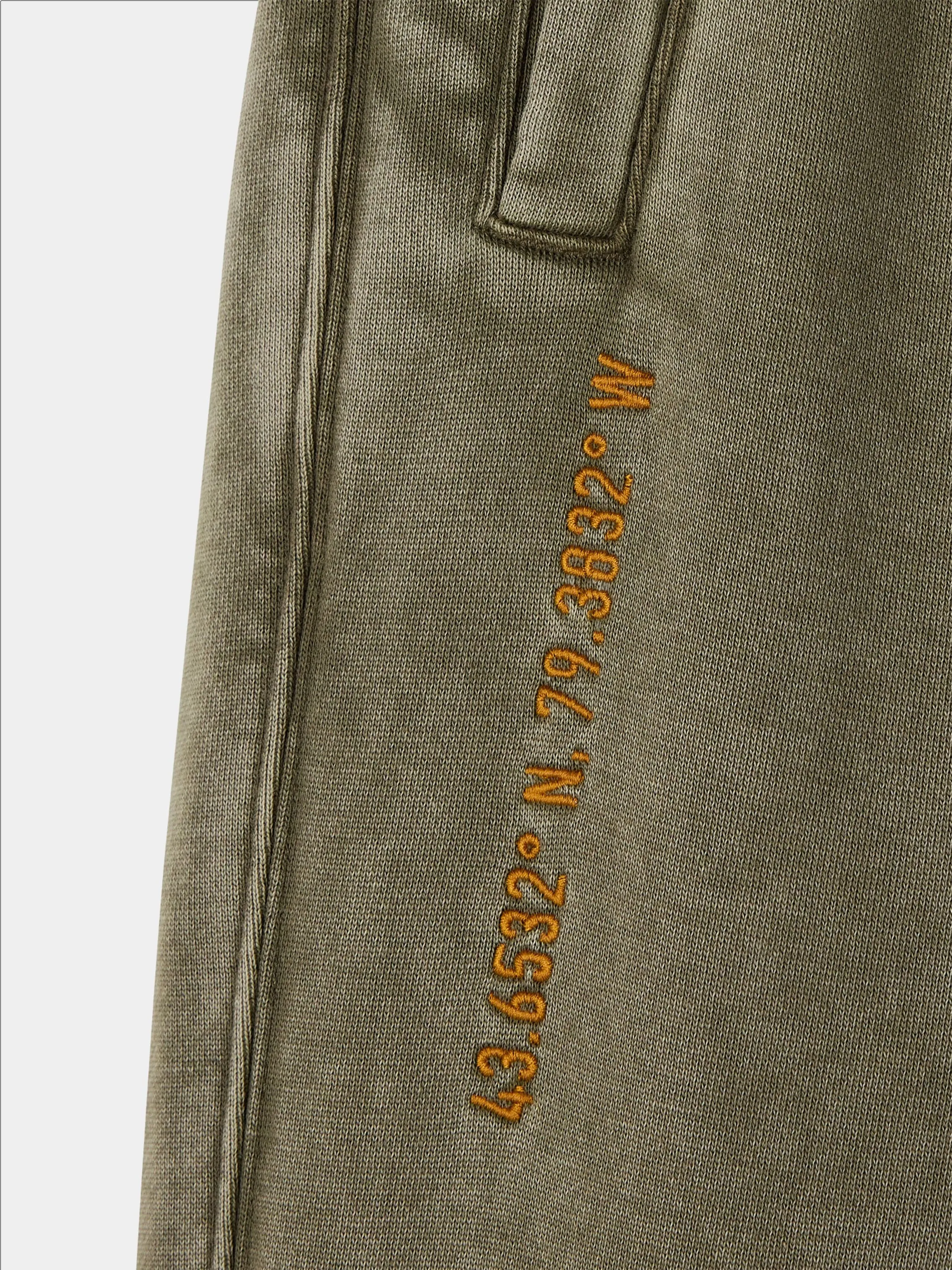 OVO X ALPHA GARMENT DYE FLEECE PANTS sold by Alpha Industries product image thumbnail 5