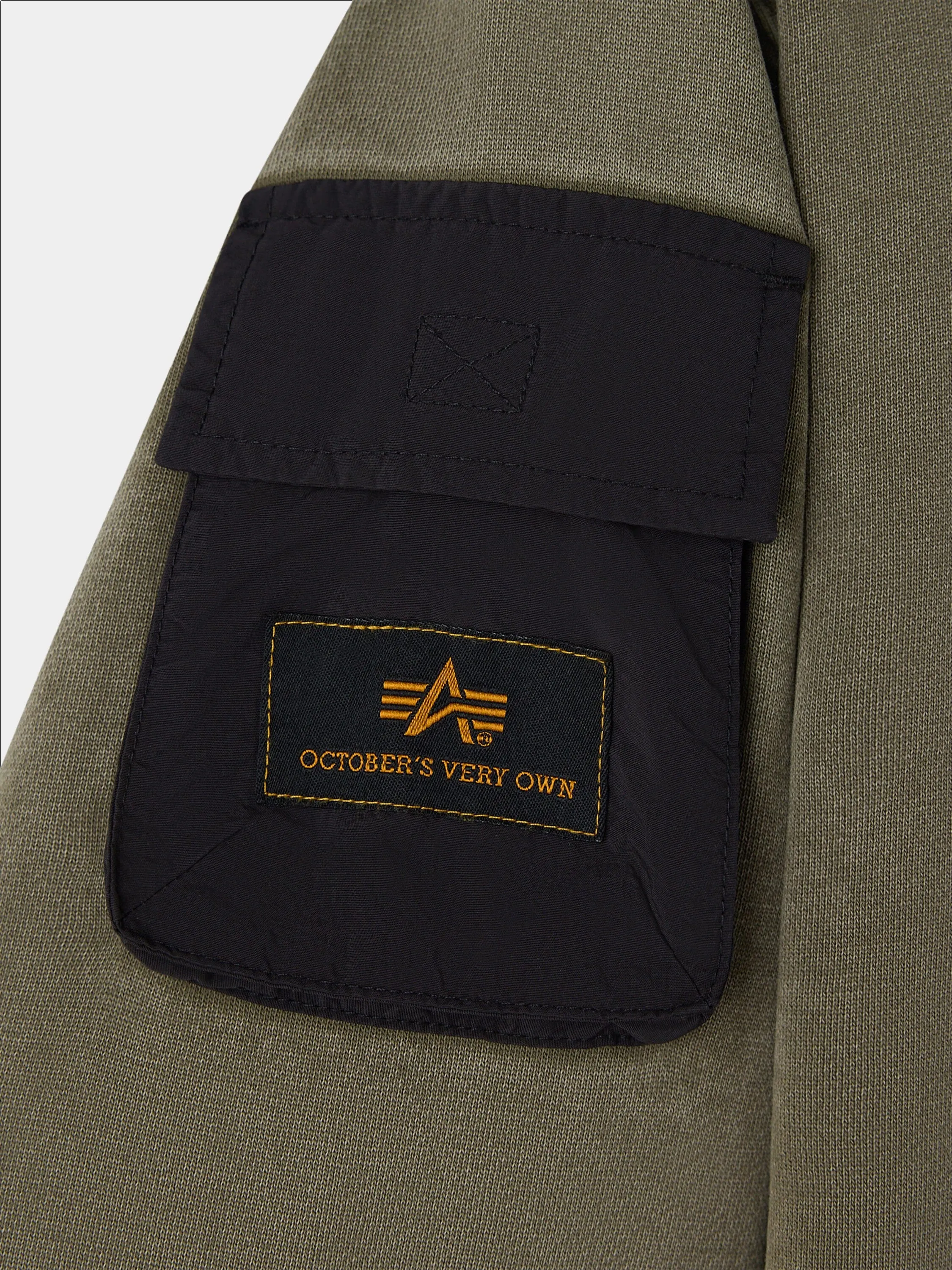 OVO X ALPHA GARMENT DYE HOODIE sold by Alpha Industries product image thumbnail 4