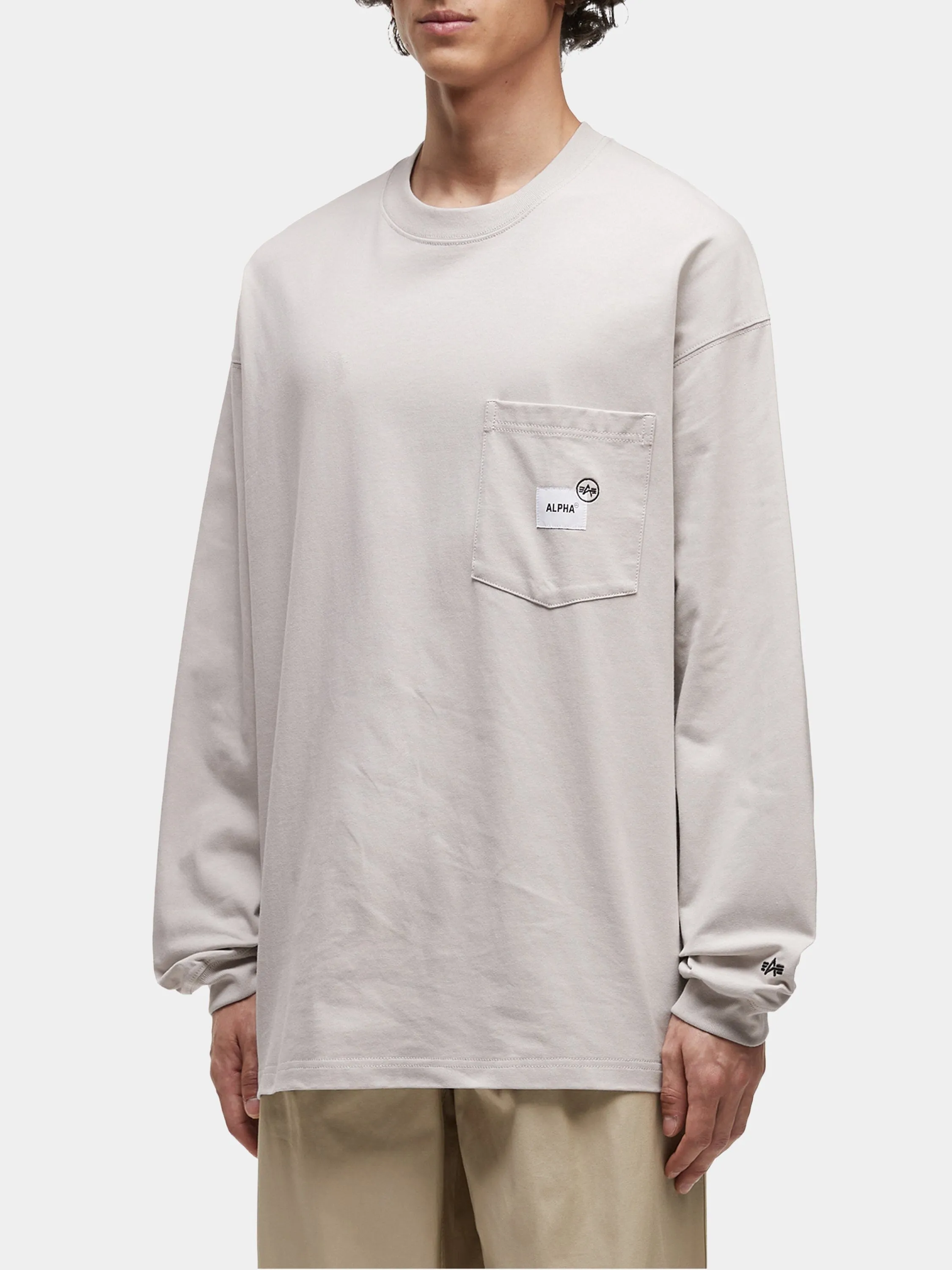UNFRM LONG-SLEEVED POCKET T-SHIRT sold by Alpha Industries product image thumbnail 3
