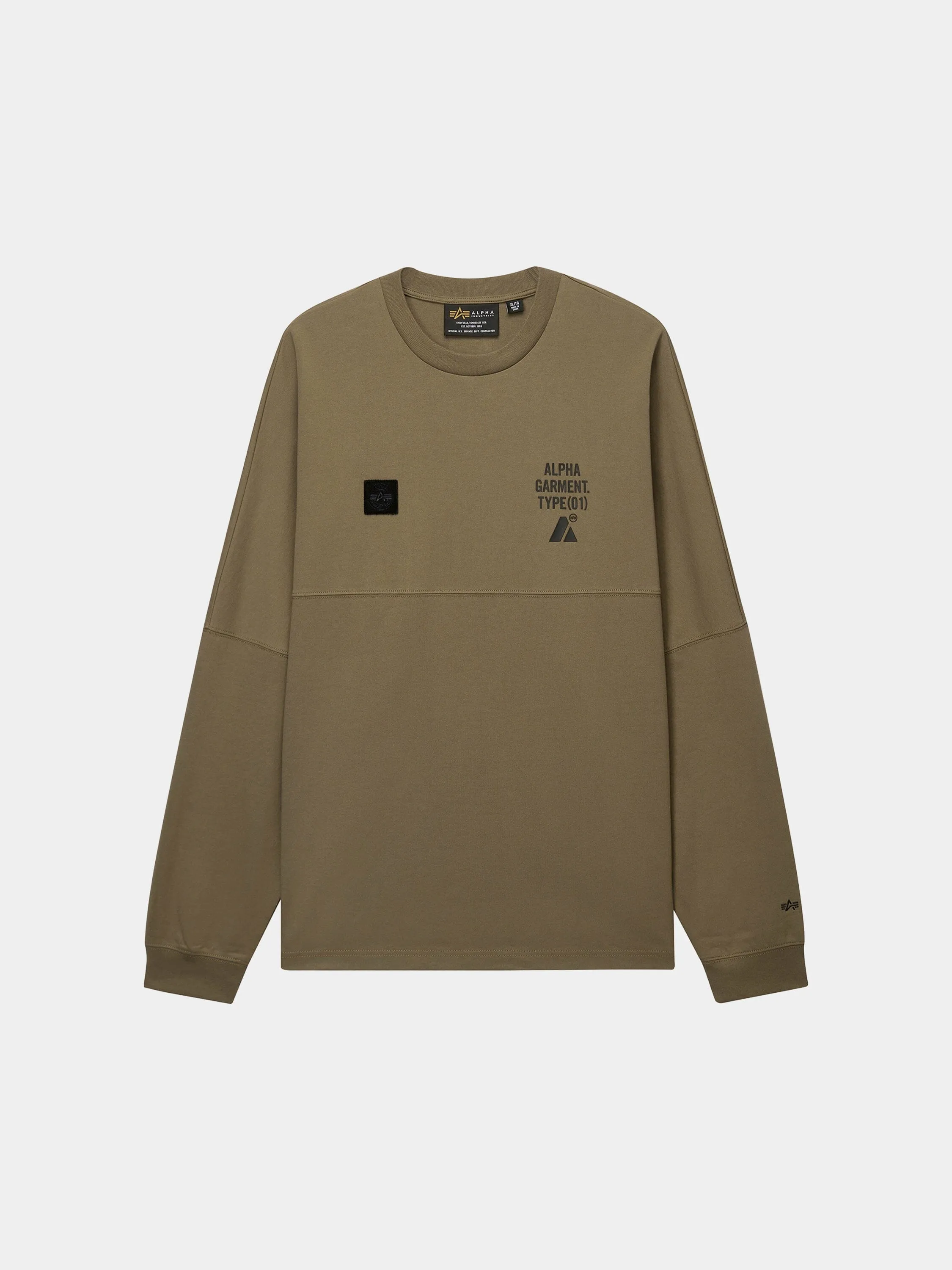 UNFRM LONG-SLEEVED GRAPHIC TEE sold by Alpha Industries