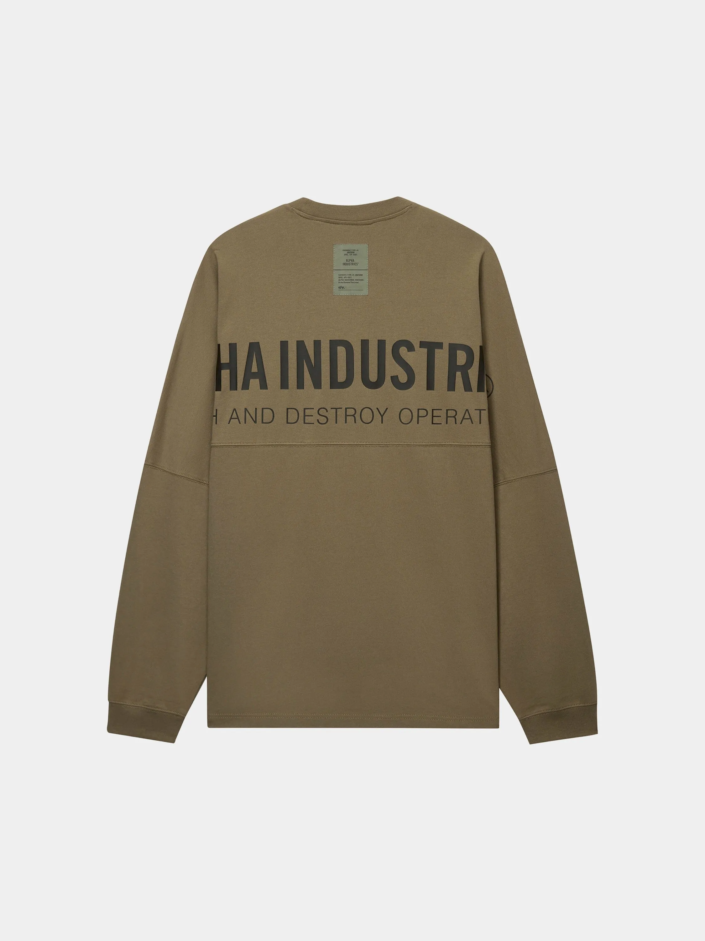 UNFRM LONG-SLEEVED GRAPHIC TEE sold by Alpha Industries product image thumbnail 4
