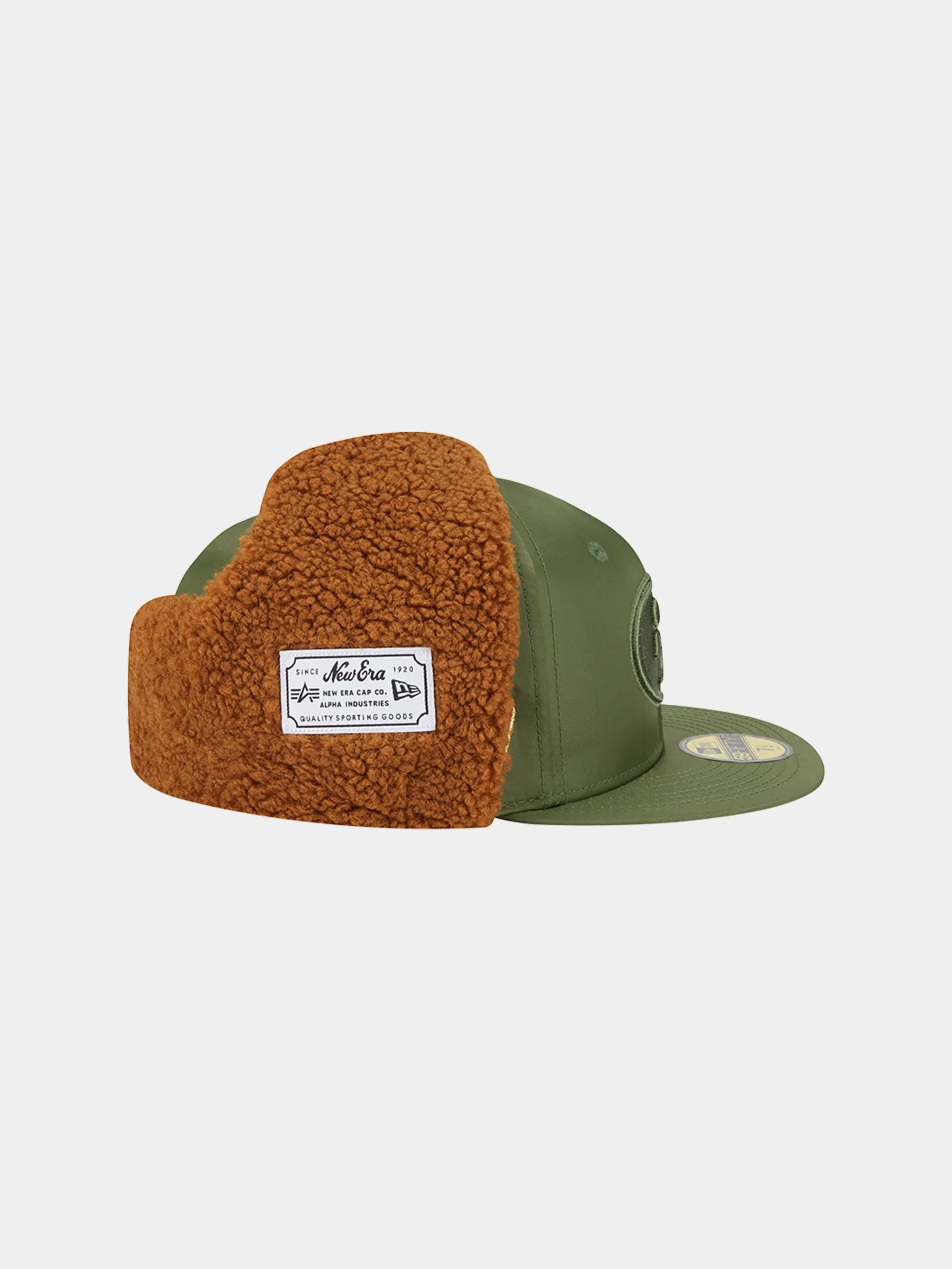 SAN FRANCISCO 49ERS X ALPHA X NEW ERA 5950 DOG EAR CAP (GREEN) sold by Alpha Industries product image thumbnail 2