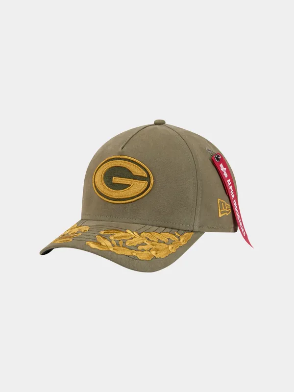 GREEN BAY PACKERS X ALPHA X NEW ERA 940 MC CAP sold by Alpha Industries