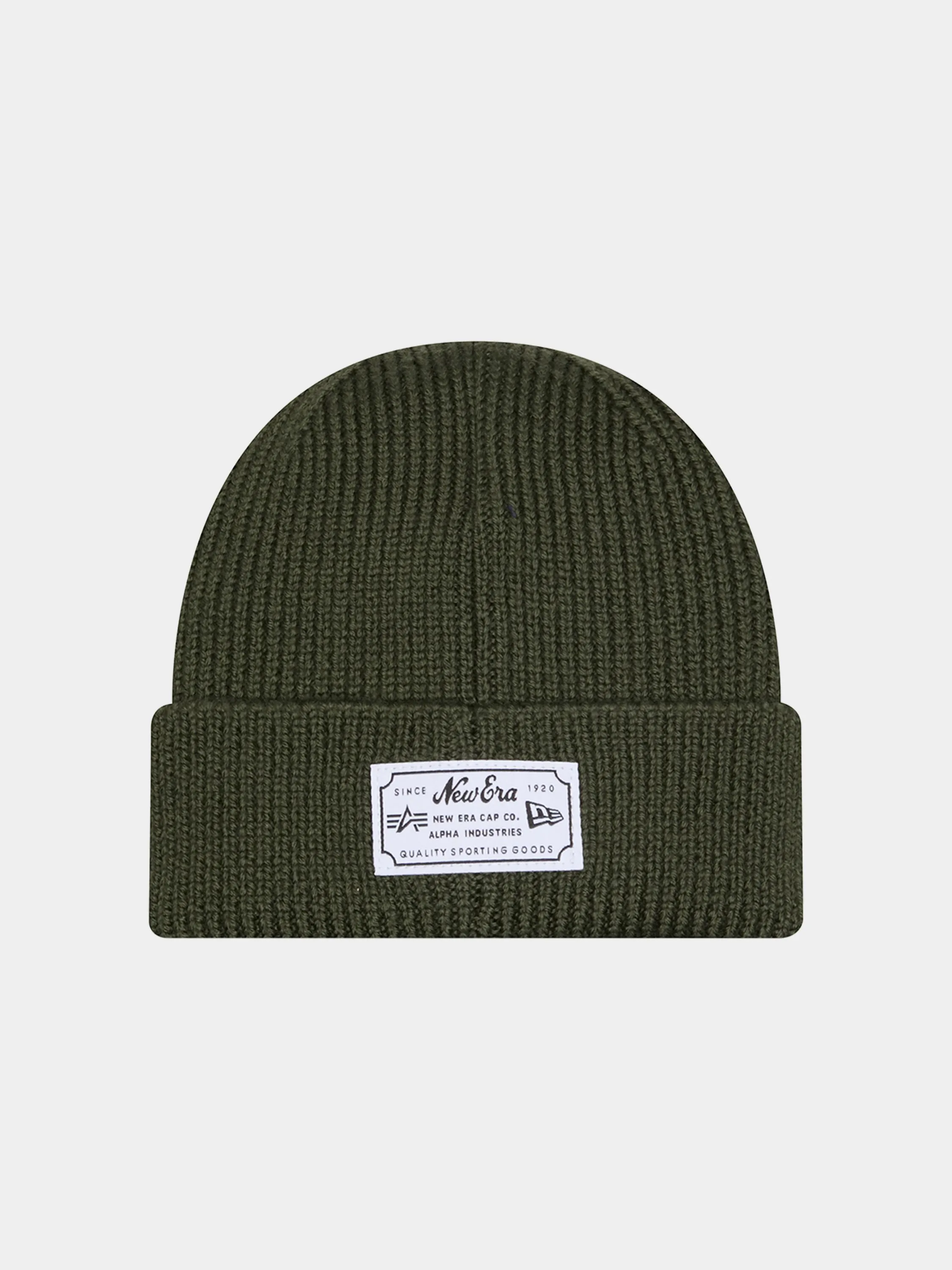 NEW YORK GIANTS X ALPHA X NEW ERA SHORT CUFF BEANIE sold by Alpha Industries product image thumbnail 2