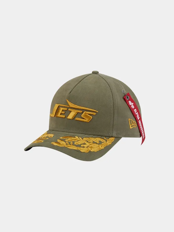NEW YORK JETS X ALPHA X NEW ERA 940 MC CAP sold by Alpha Industries