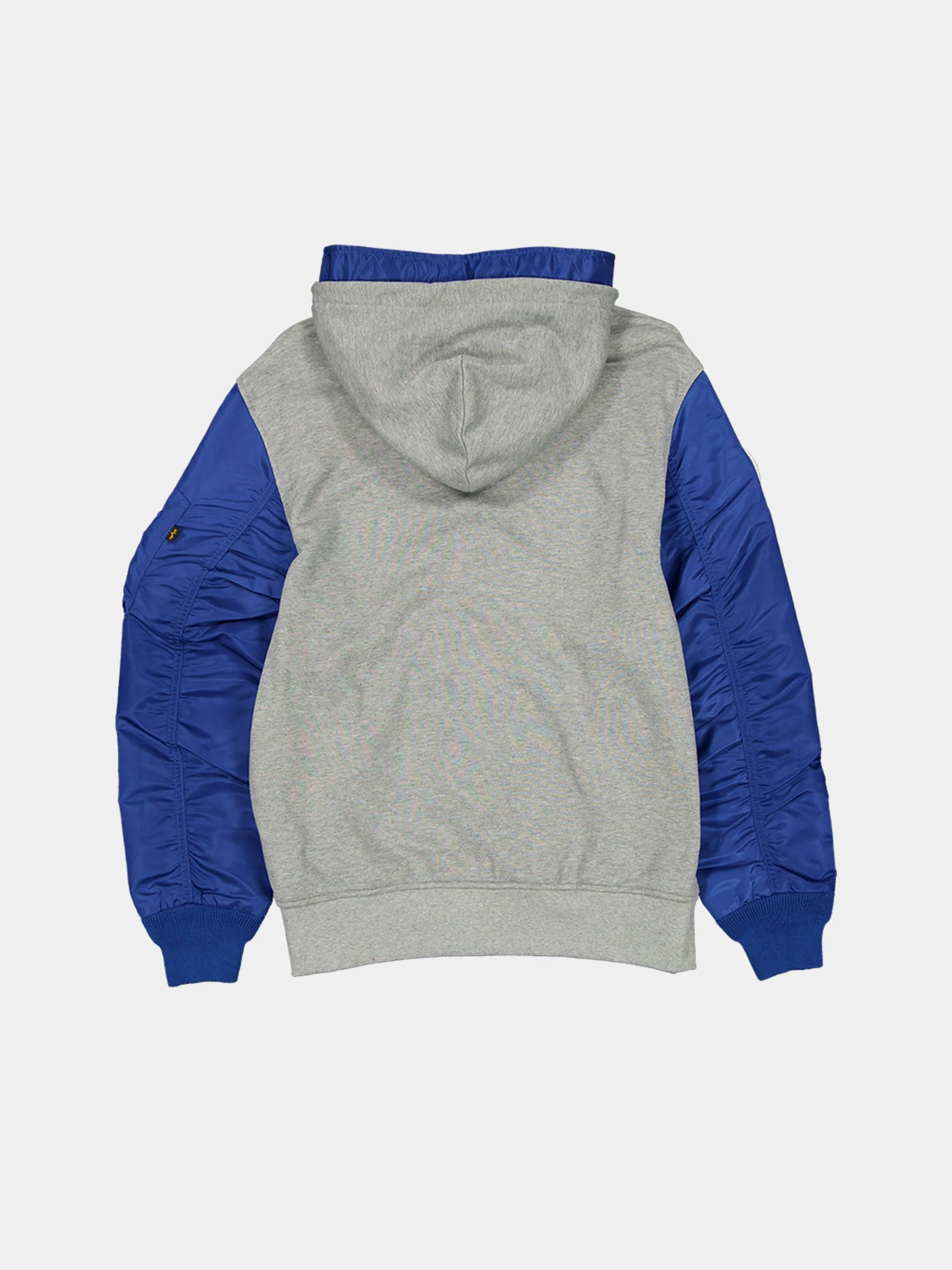 NEW YORK KNICKS X ALPHA X NEW ERA MA-1 ZIP UP HOODIE sold by Alpha Industries product image thumbnail 2