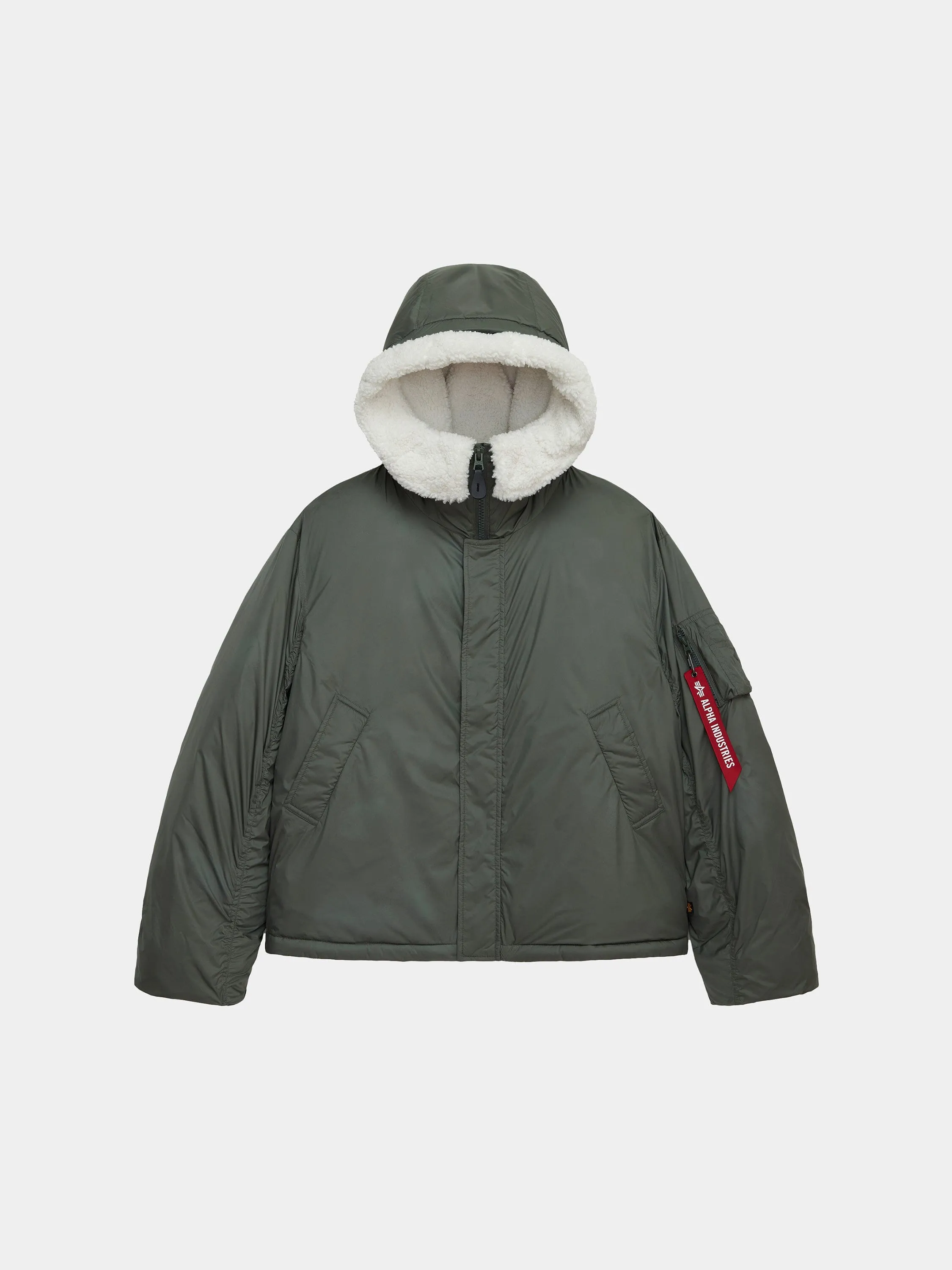 SHORT HYBRID PARKA WOMENS sold by Alpha Industries