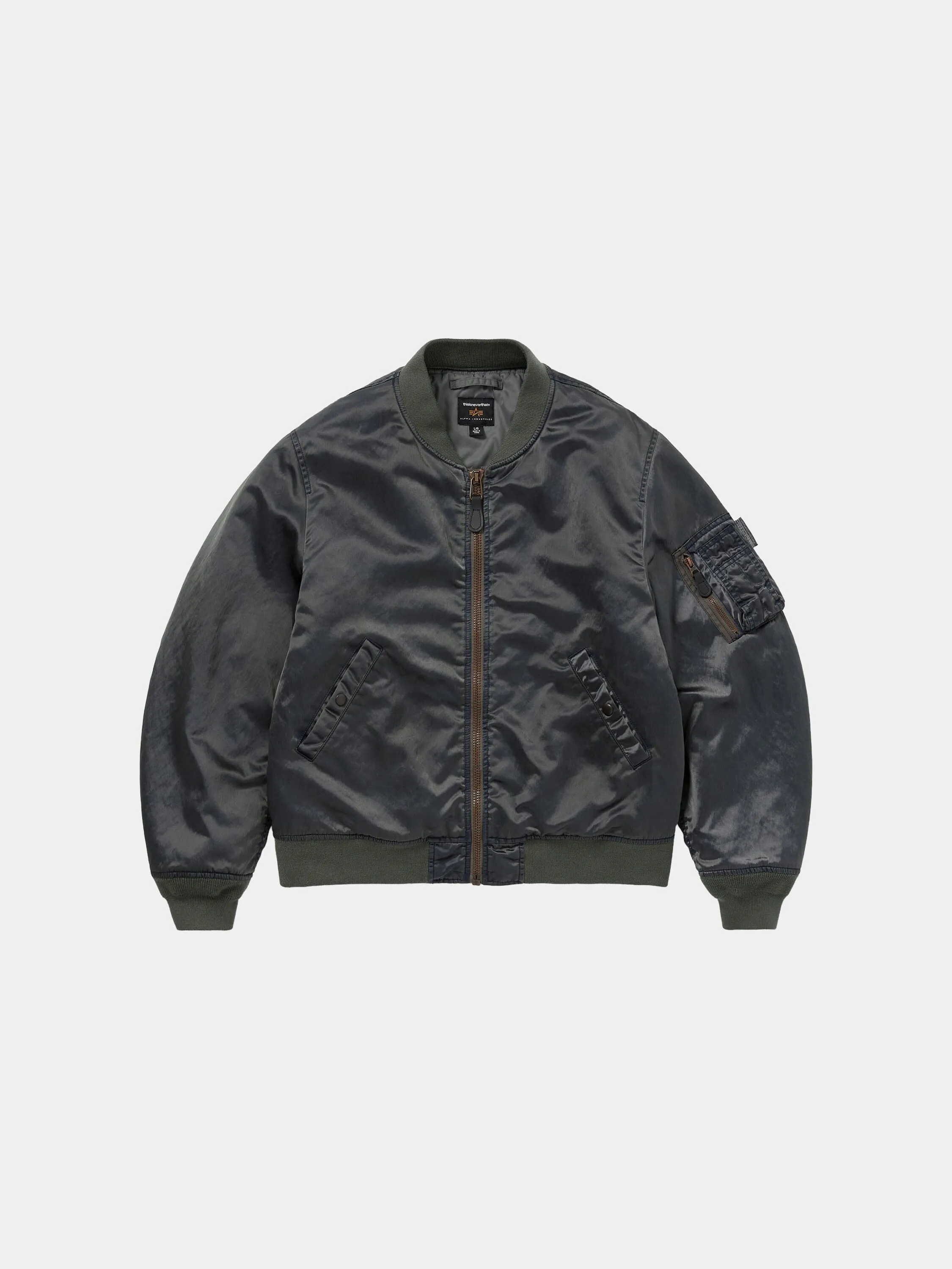 THISISNEVERTHAT X ALPHA MA-1 FLIGHT JACKET sold by Alpha Industries