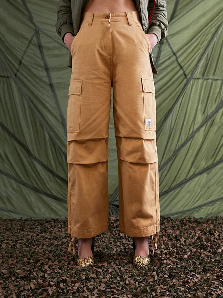 WOMEN'S M-65 CARGO PANT - BRONZED BROWN (SEASONAL) sold by Alpha Industries product image thumbnail 2