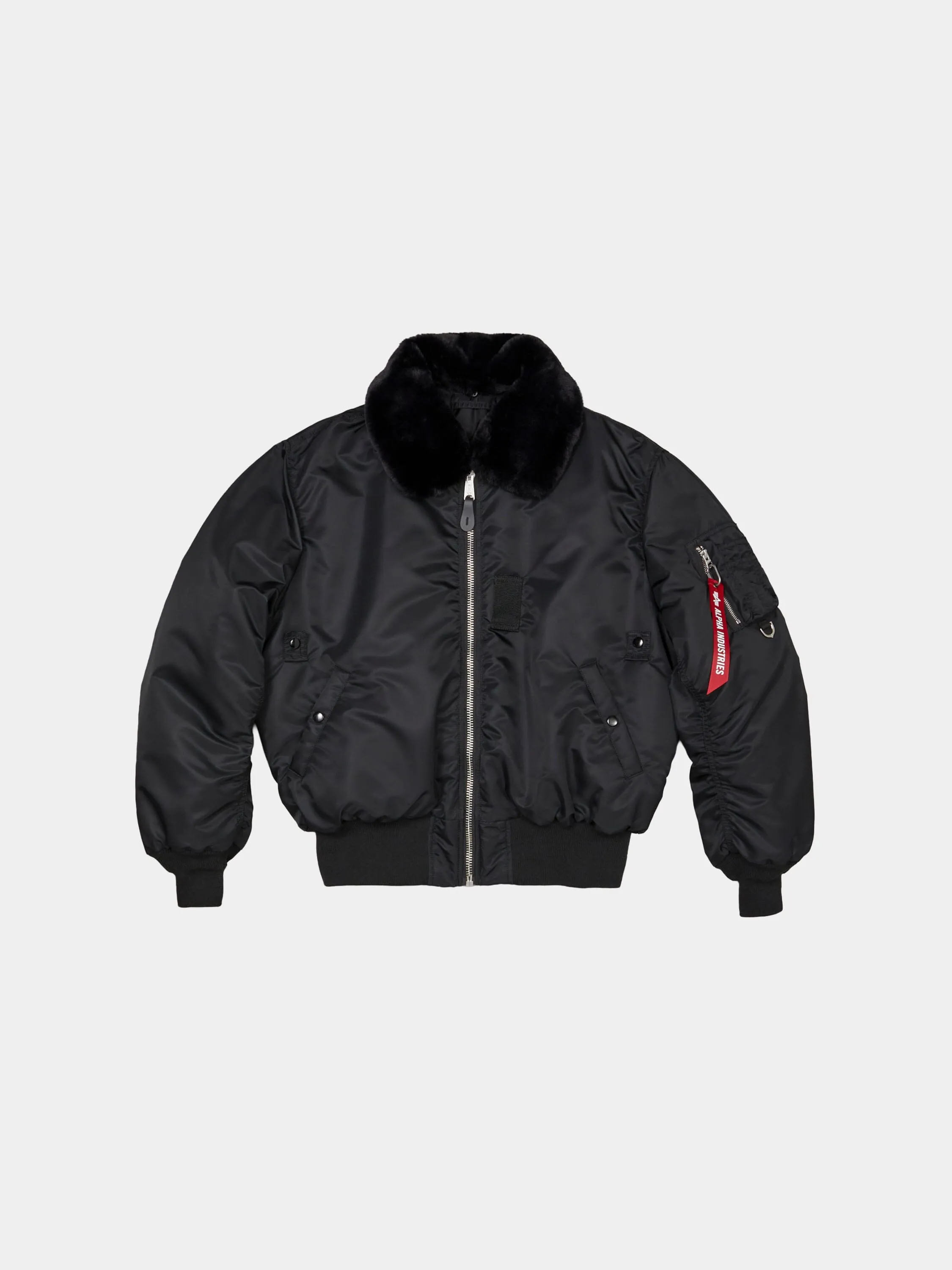 ALPHA X MASTERMIND REVERSIBLE FAUX MOUTON B-15 FLIGHT JACKET sold by Alpha Industries product image thumbnail 2