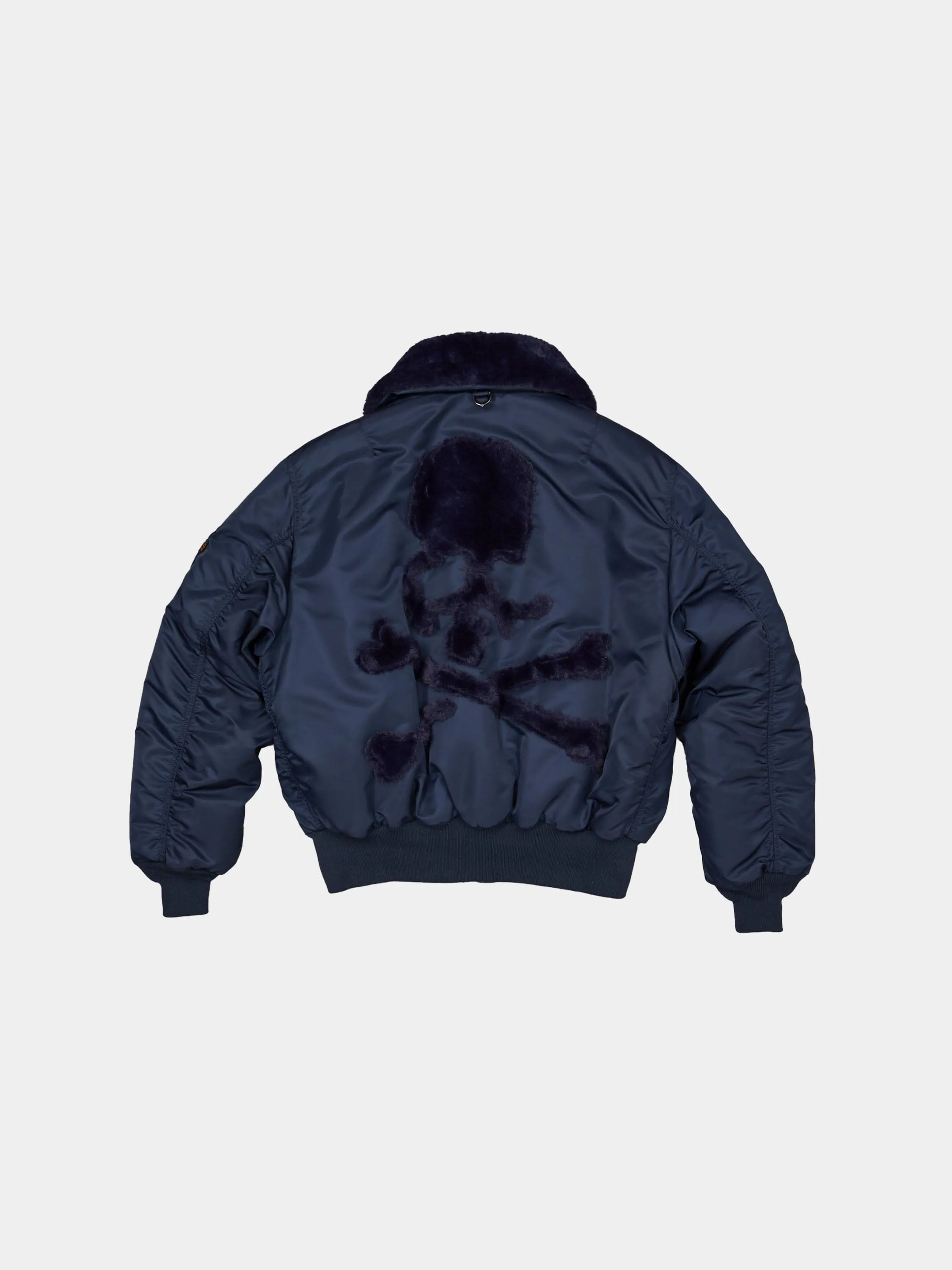 ALPHA X MASTERMIND REVERSIBLE FAUX MOUTON B-15 FLIGHT JACKET sold by Alpha Industries product image thumbnail 5