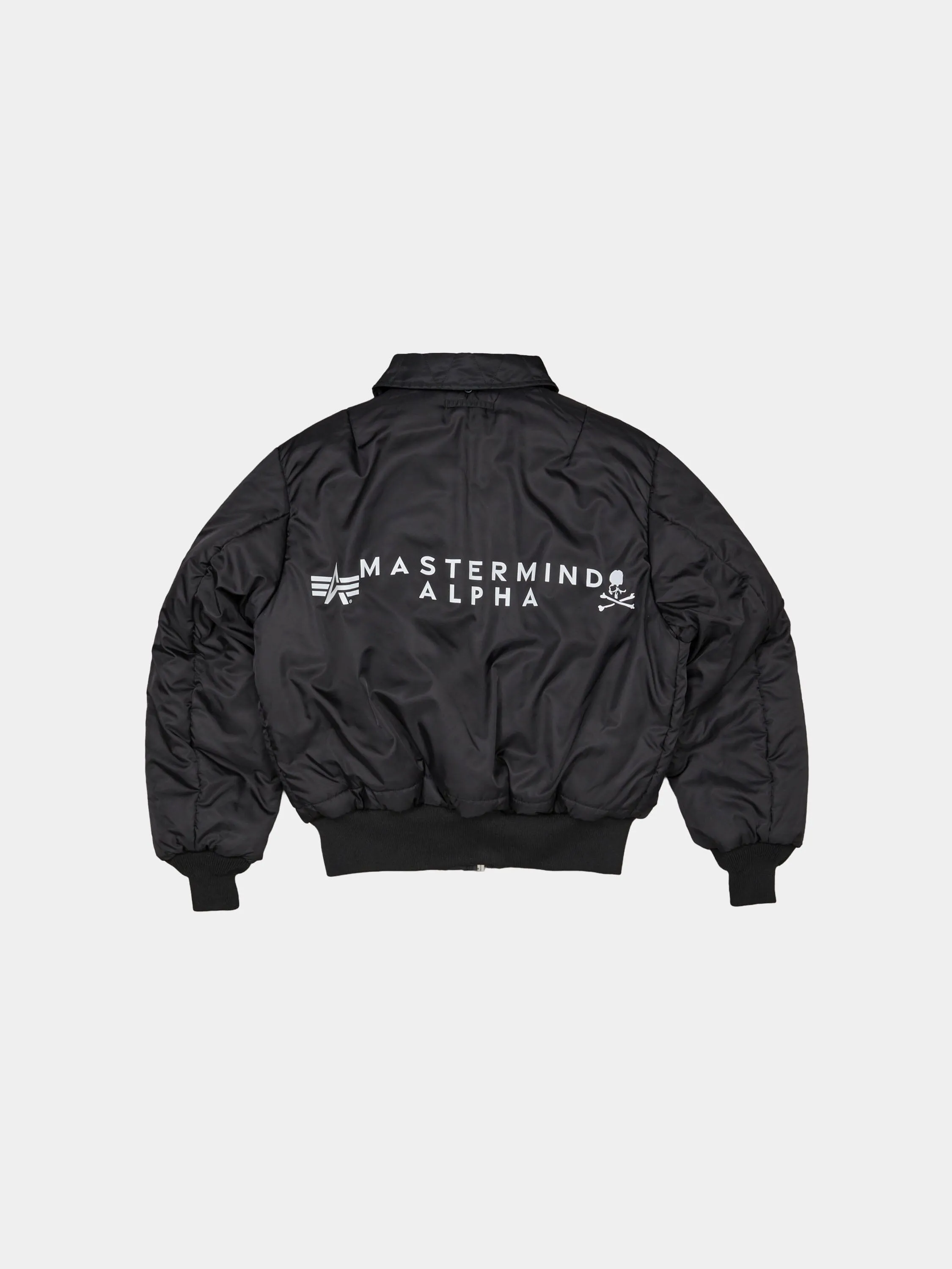ALPHA X MASTERMIND REVERSIBLE FAUX MOUTON B-15 FLIGHT JACKET sold by Alpha Industries product image thumbnail 3