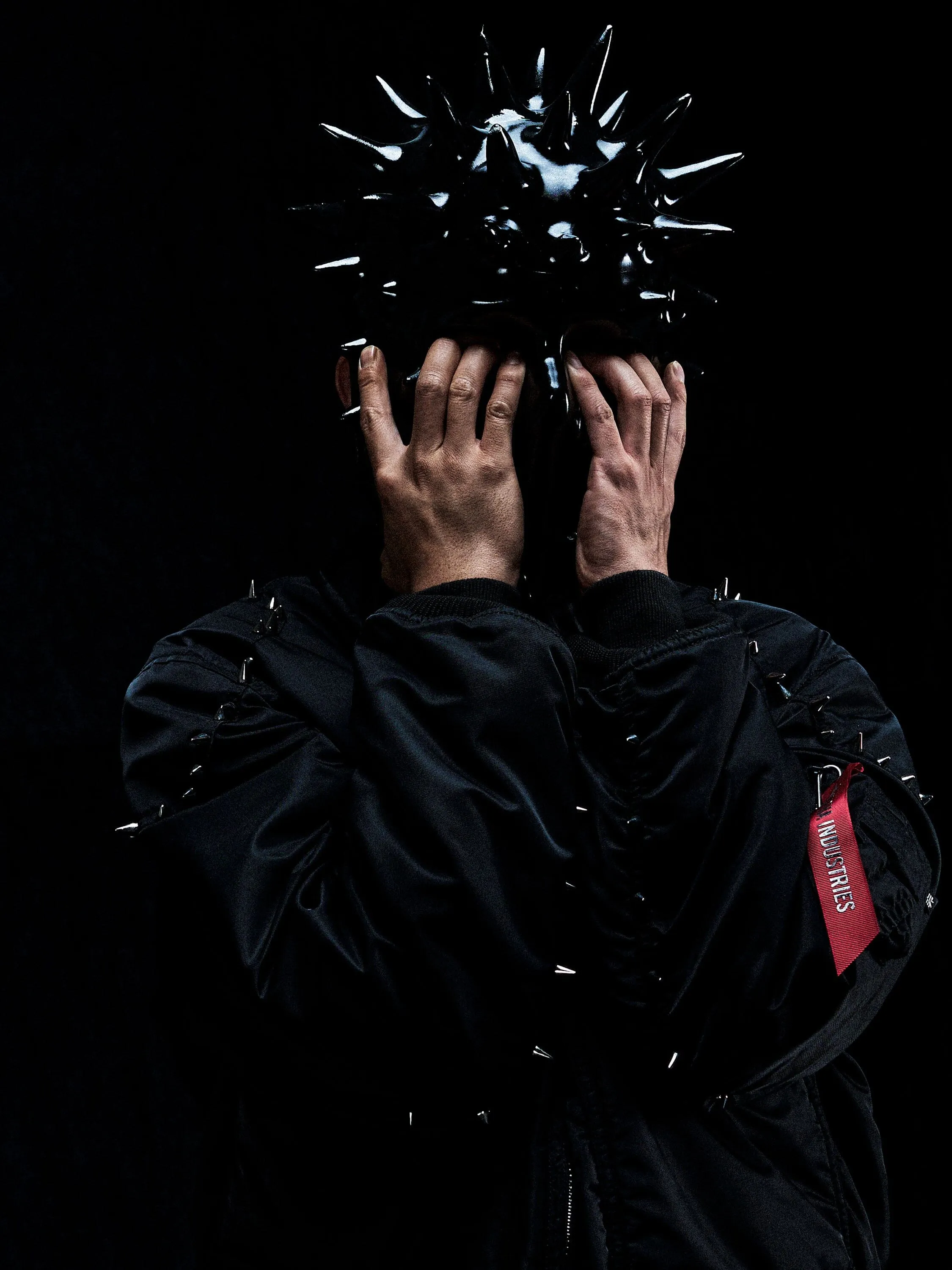 THUG CLUB X ALPHA CWU 45/P STUDDED JACKET sold by Alpha Industries product image thumbnail 4