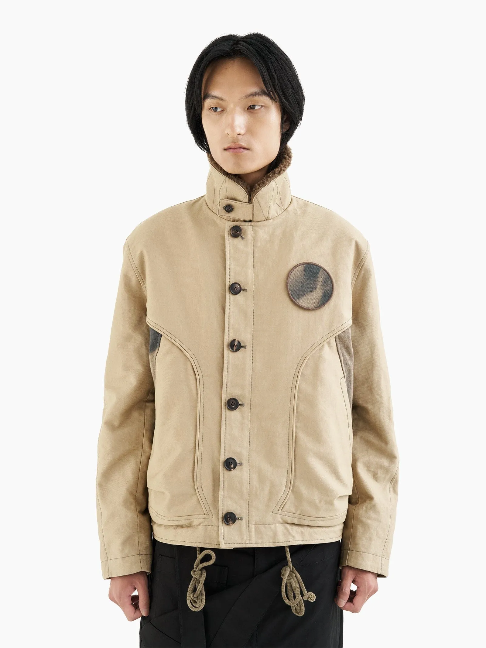 ALPHA X JIYONGKIM SUN-BLEACHED DECK JACKET sold by Alpha Industries product image thumbnail 2