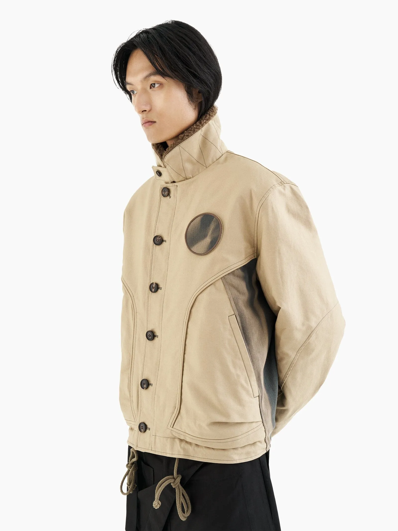 ALPHA X JIYONGKIM SUN-BLEACHED DECK JACKET sold by Alpha Industries product image thumbnail 5