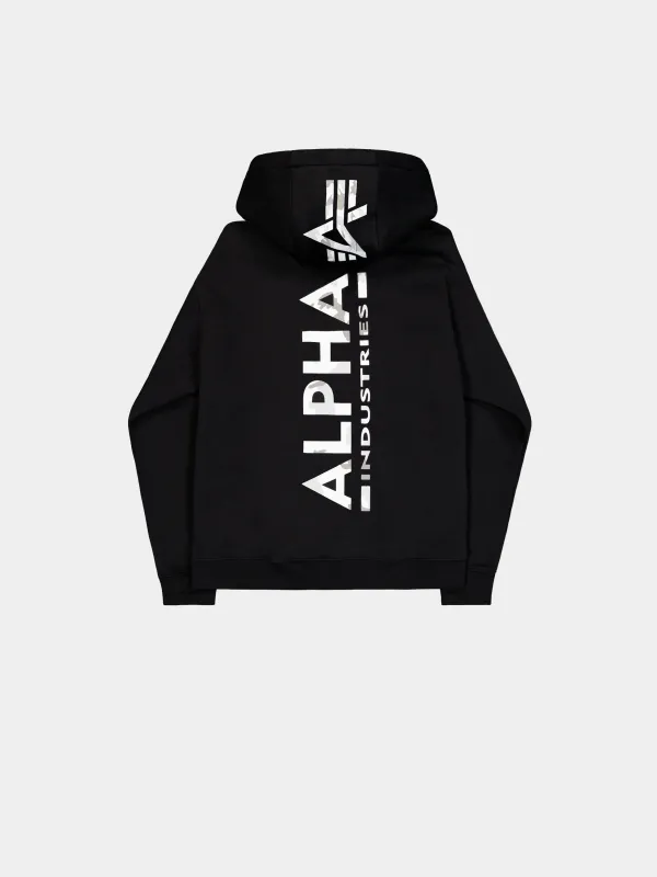 BACK PRINT HOODIE CAMO PRINT sold by Alpha Industries