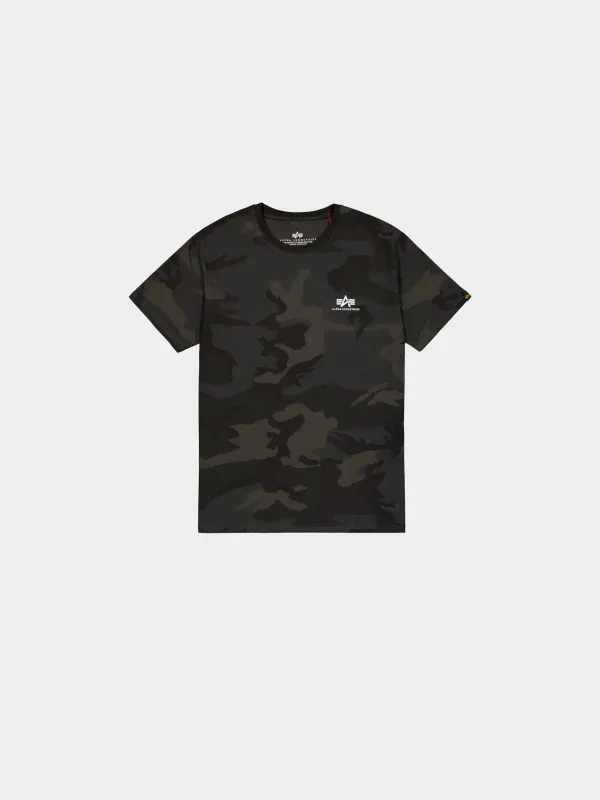 BASIC SMALL LOGO T-SHIRT CAMO sold by Alpha Industries