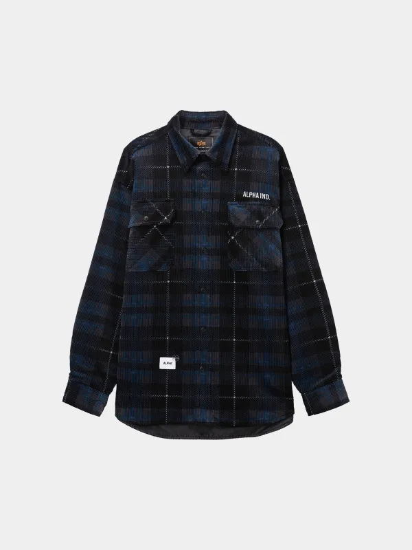 UNFRM FLANNEL SHIRT made by Alpha Industries